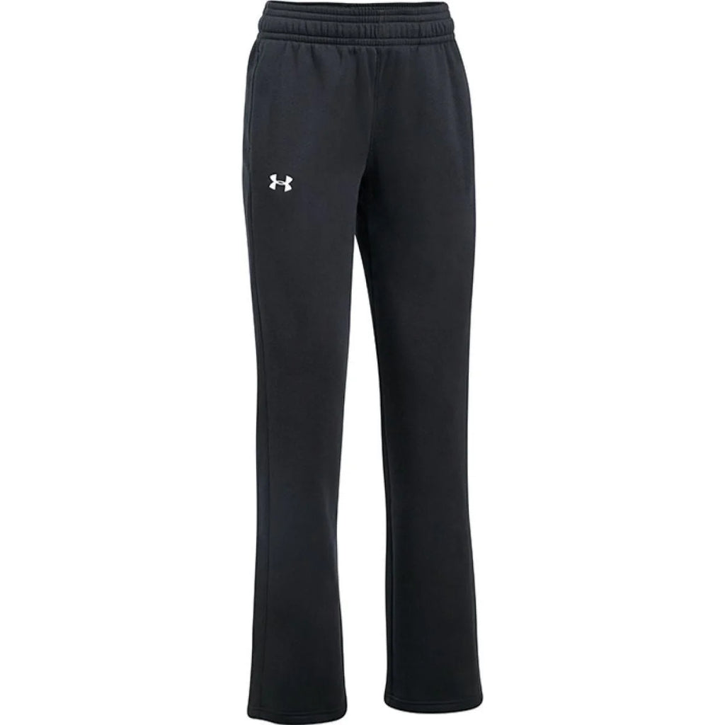 Under Armour Womens Hustle Fleece Pant Black