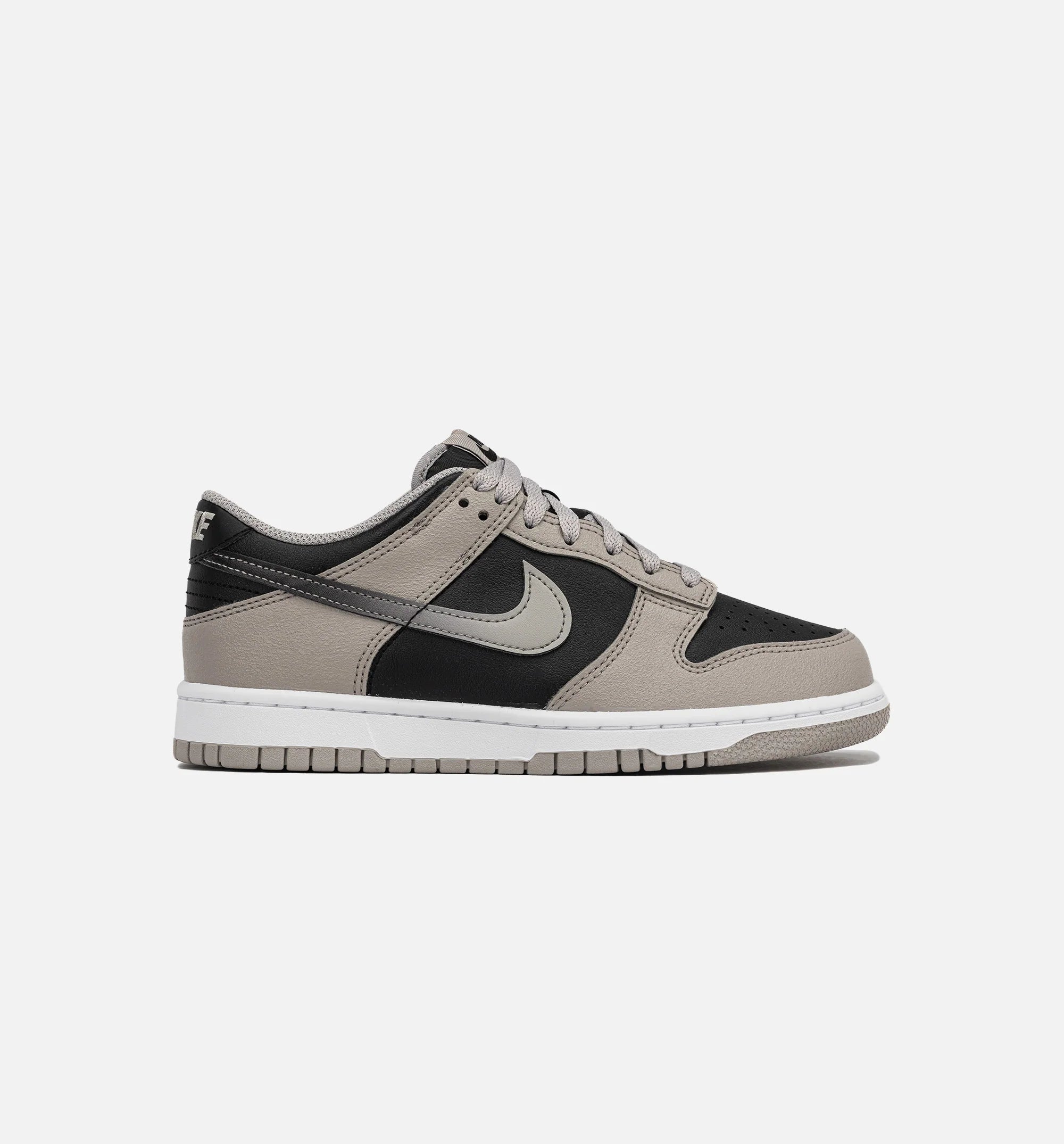 Dunk Low Grade School Lifestyle Shoe Grey White Black