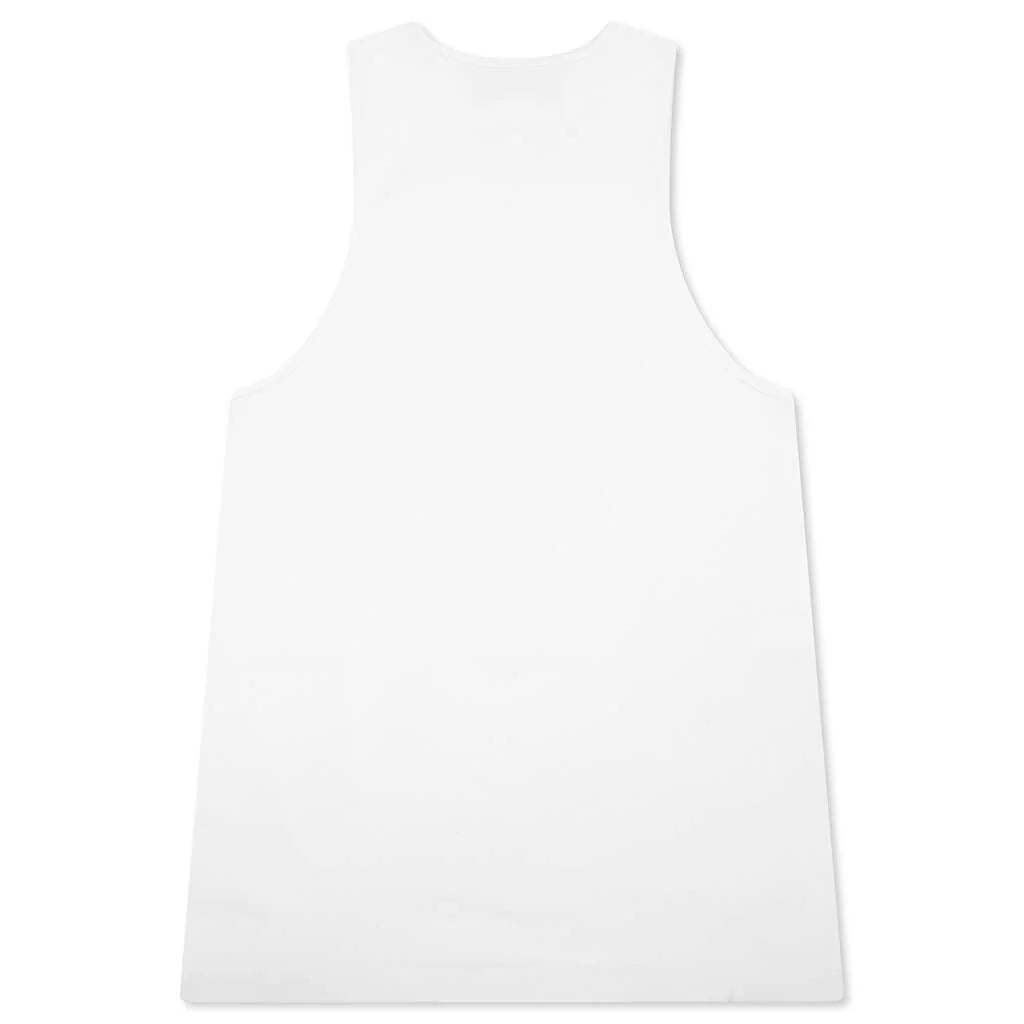 Essentials Ribbed Tank Top White