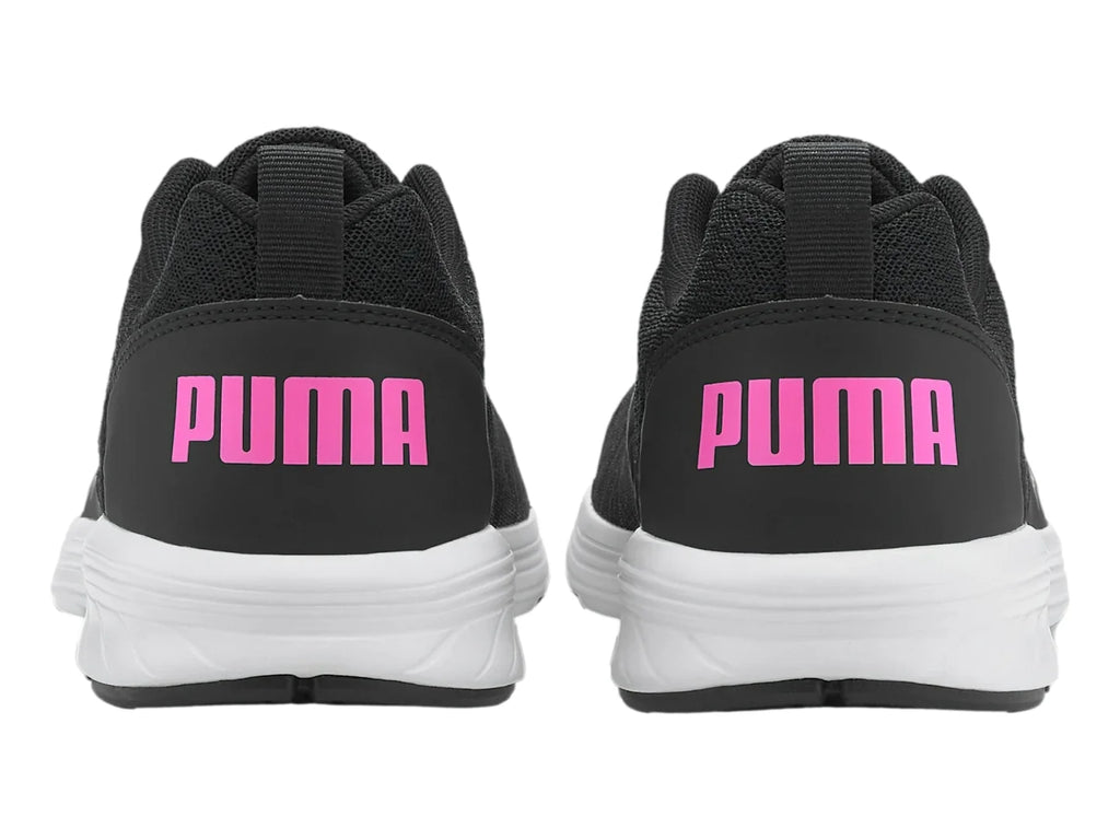 Tenis PUMA NRGY Comet Negro y Rosa para Mujer