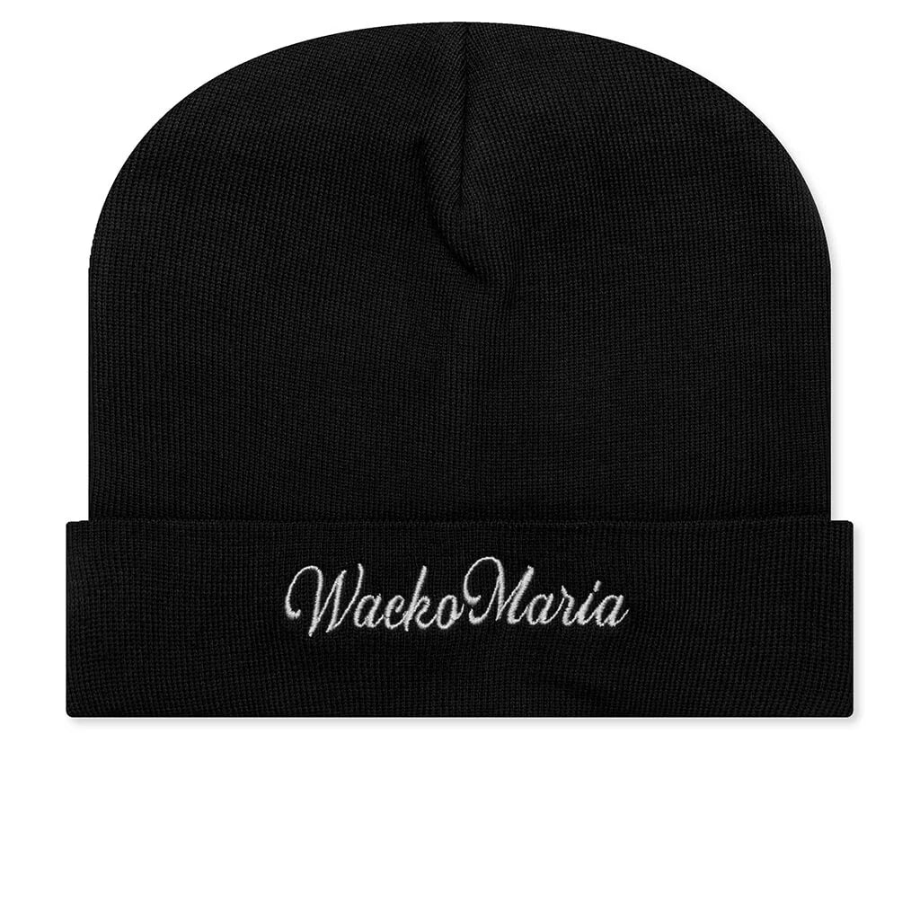 Knit Watch Cap Black