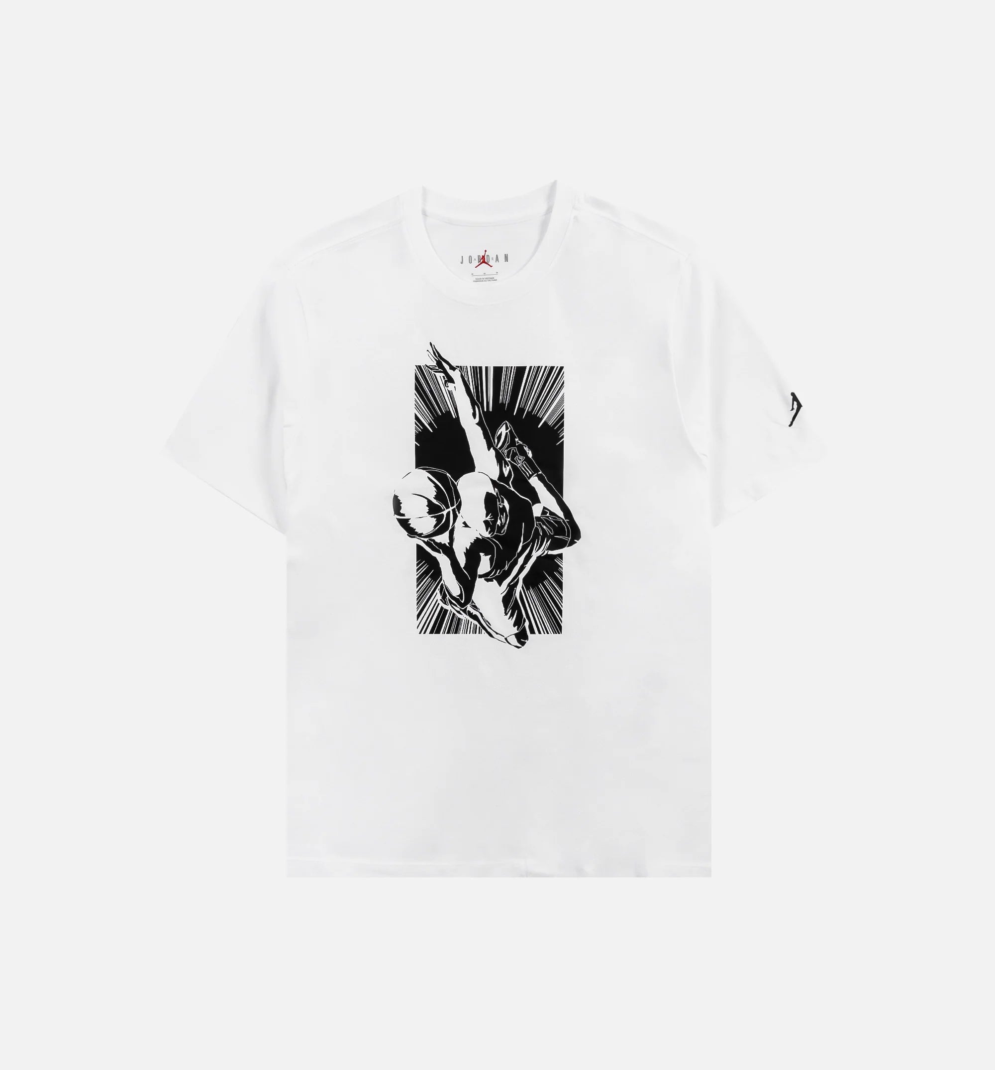 GFX Crew Mens Short Sleeve Shirt White