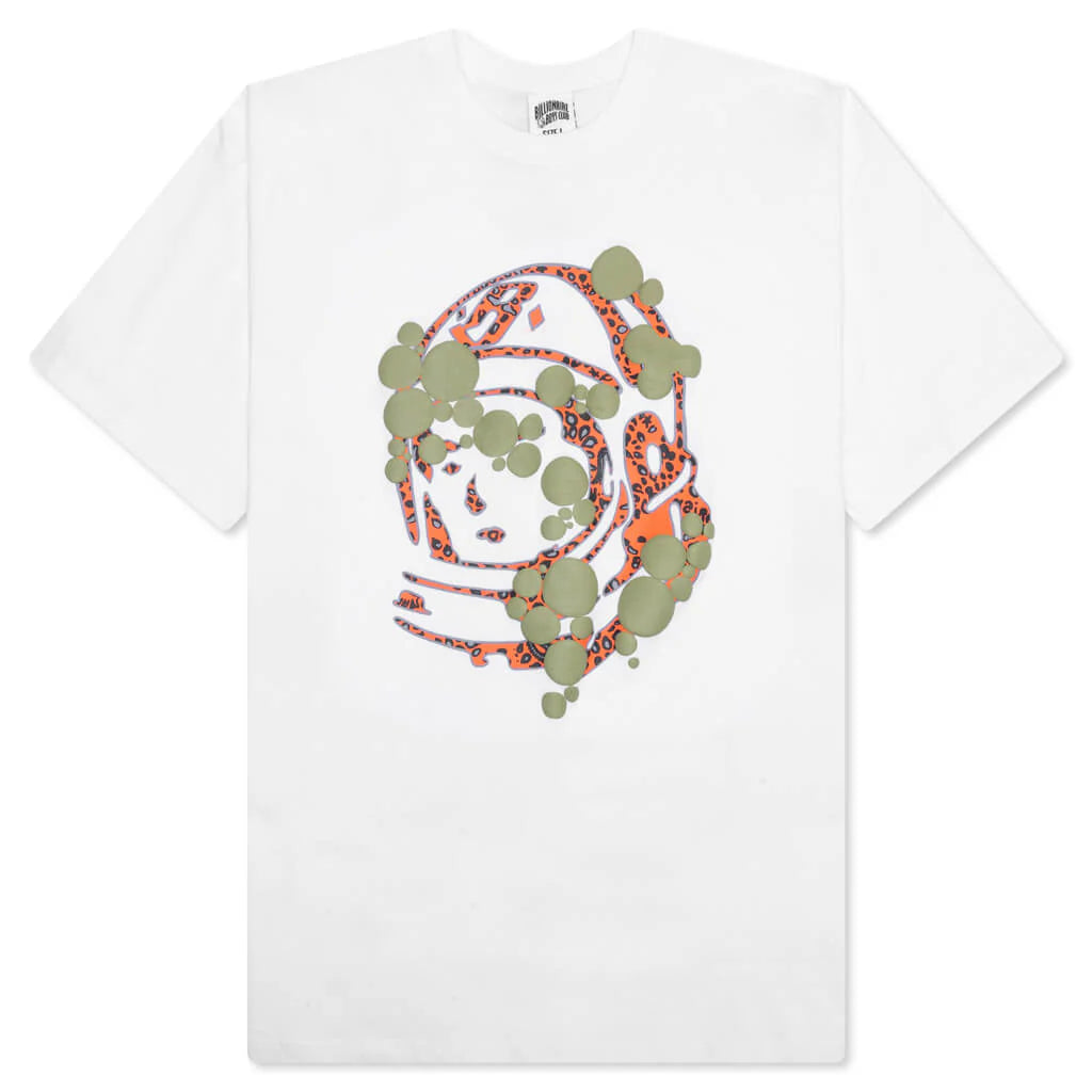 BB Helmet S S Tee White