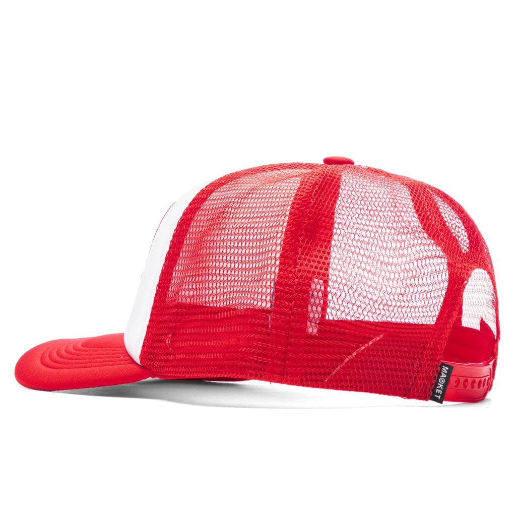 Adventure Team Trucker Hat Red