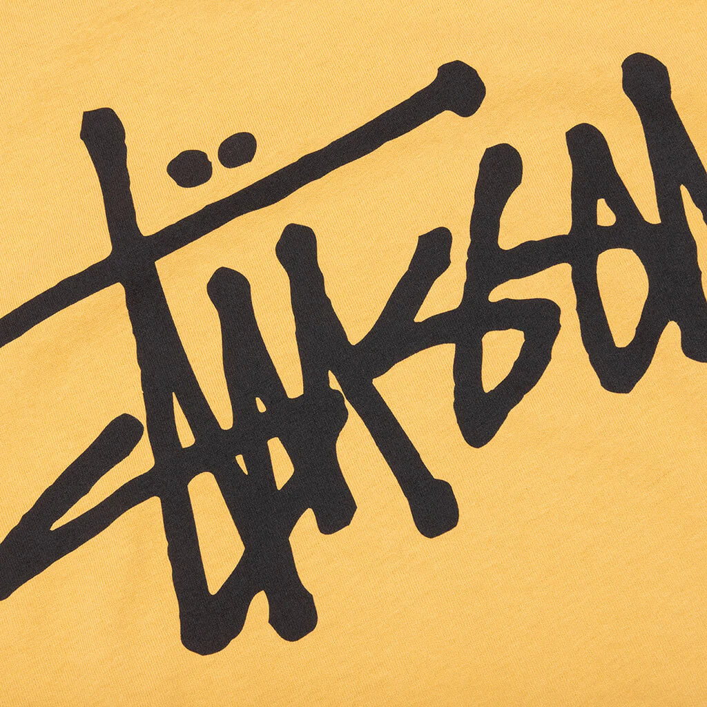 Basic Stussy Pigment Dyed Tee Honey