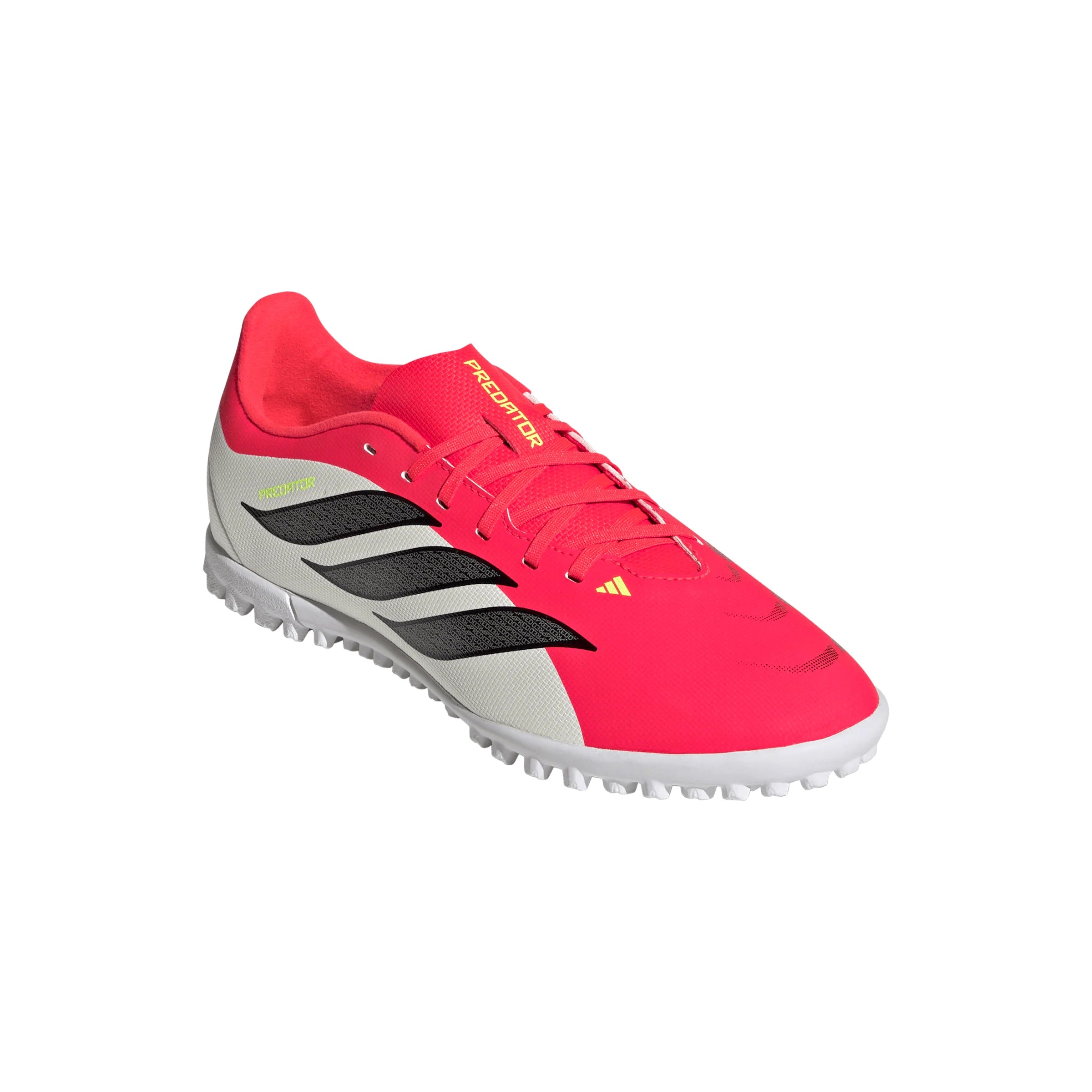 adidas Predator Club TF Turf Youth Soccer Cleats Red Black White