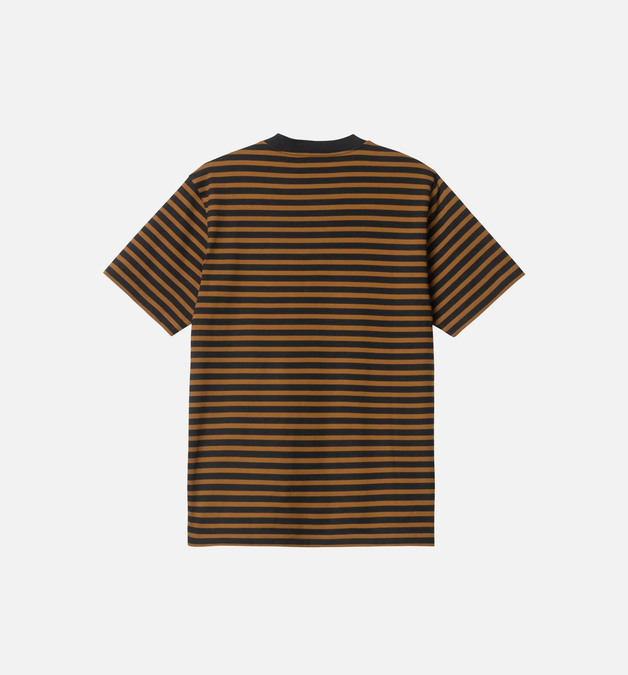 Seidler Pocket Mens Short Sleeve Shirt Brown Black