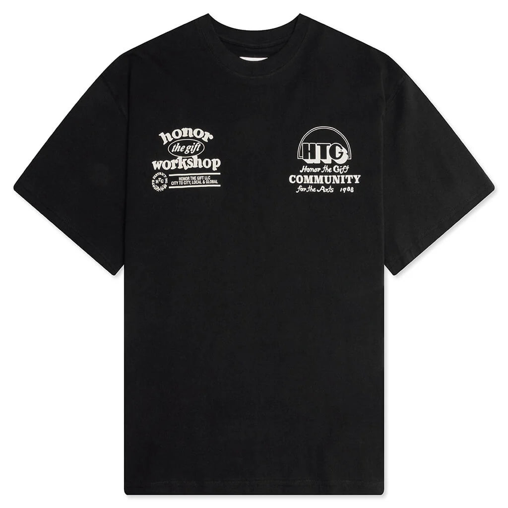 Honor Workshop Tee Black