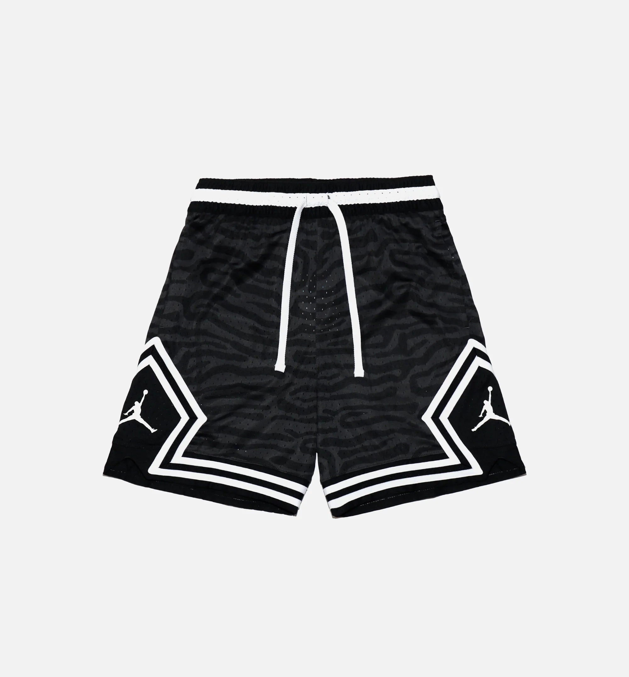 DriFIT Sport Printed Diamond Shorts Mens Shorts Black White
