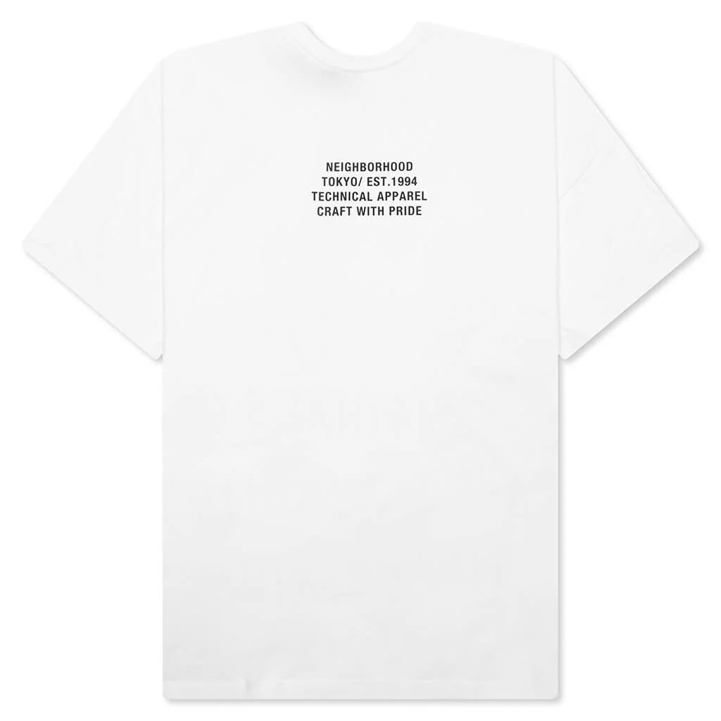 Sheltech S S Crewneck White