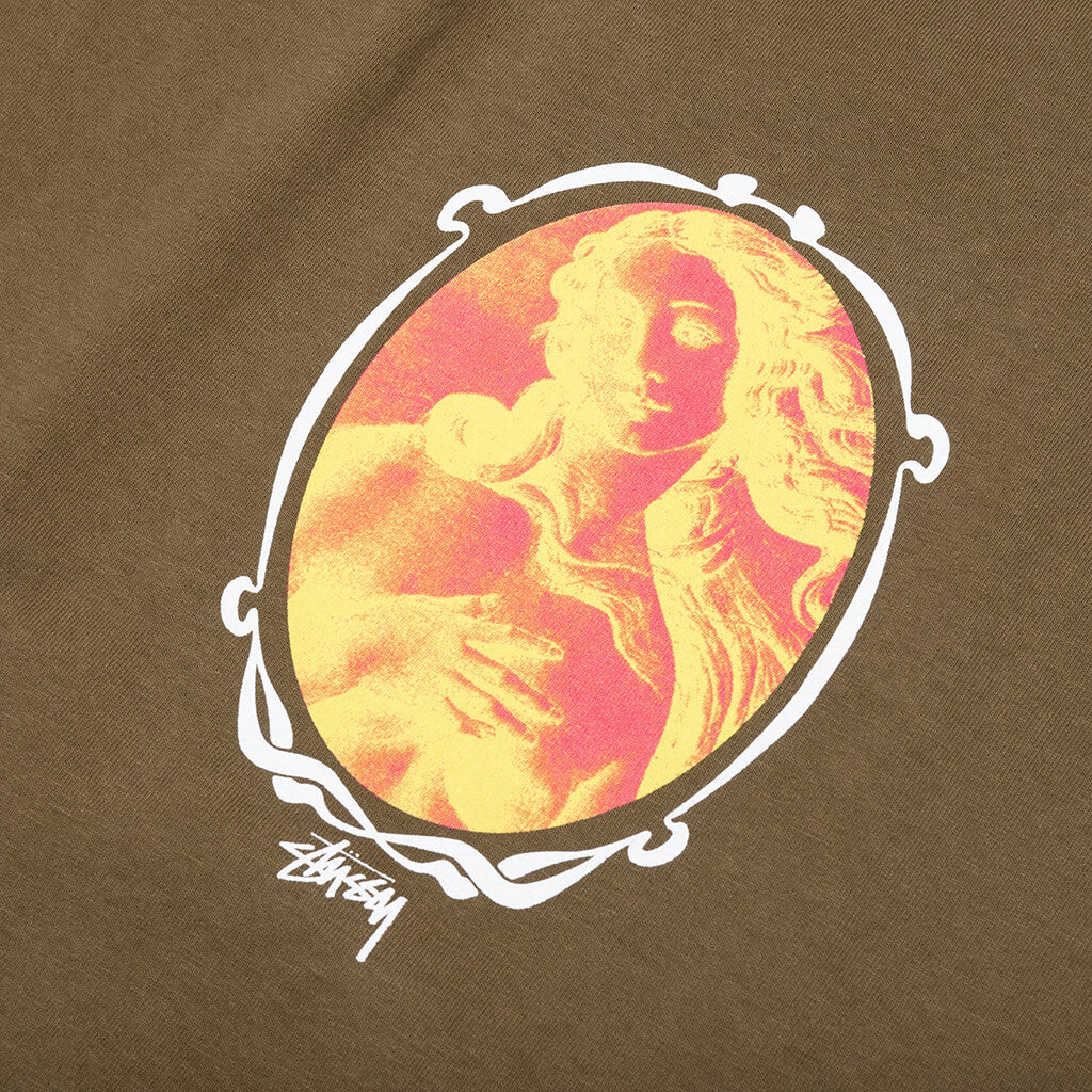 Venus Oval Pig Dyed Tee Brown