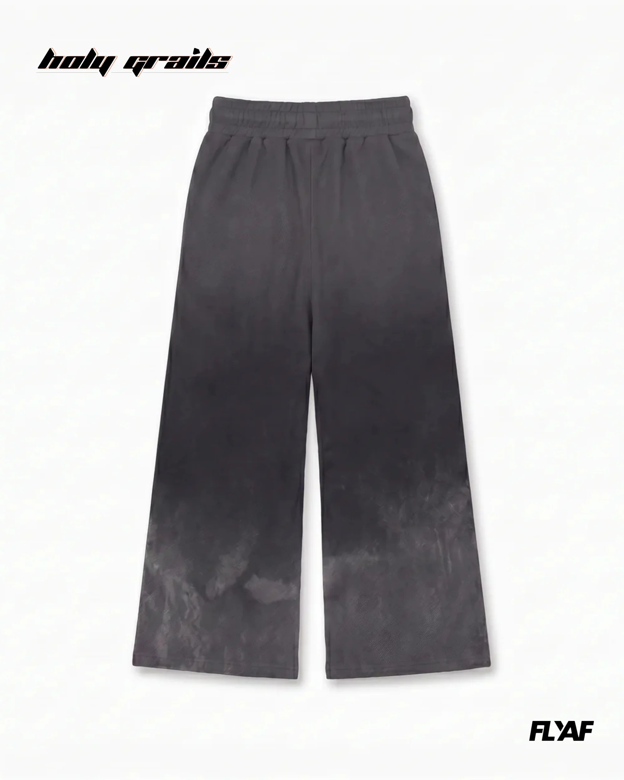 Amore Grey Baggy Joggers HG x FLYAF