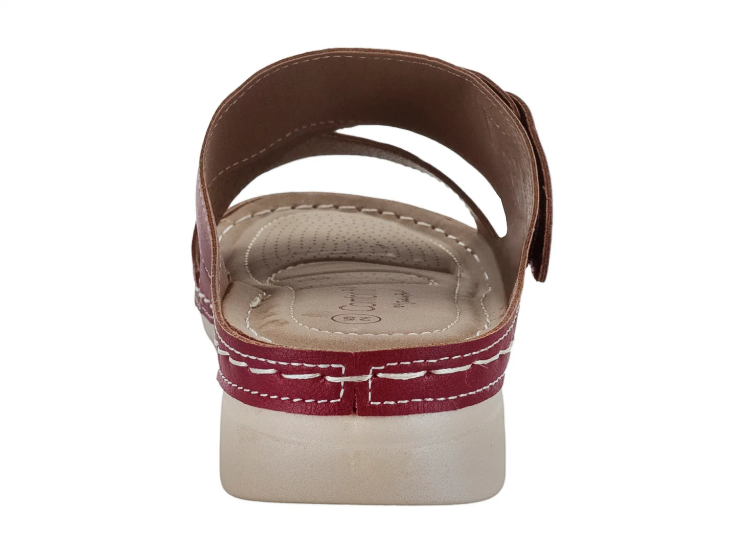 Sandalias Comfort Fit Color Rojo para Mujer
