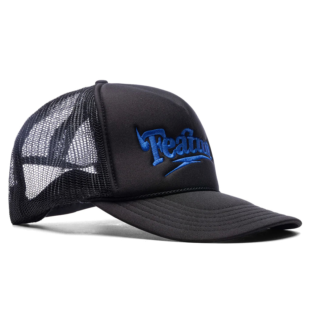 Spike Trucker Hat V2 Black Blue