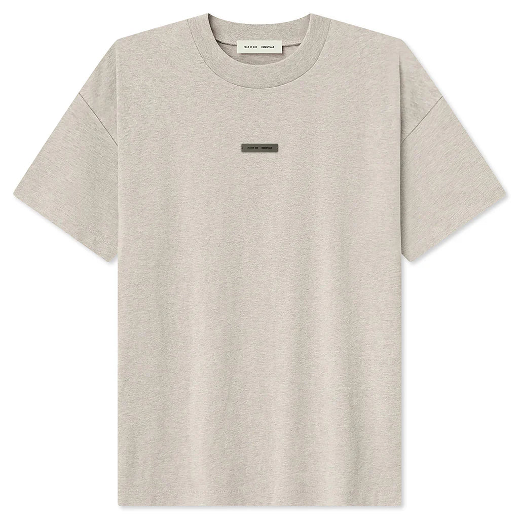 Classic S S T Shirt Heather Stone
