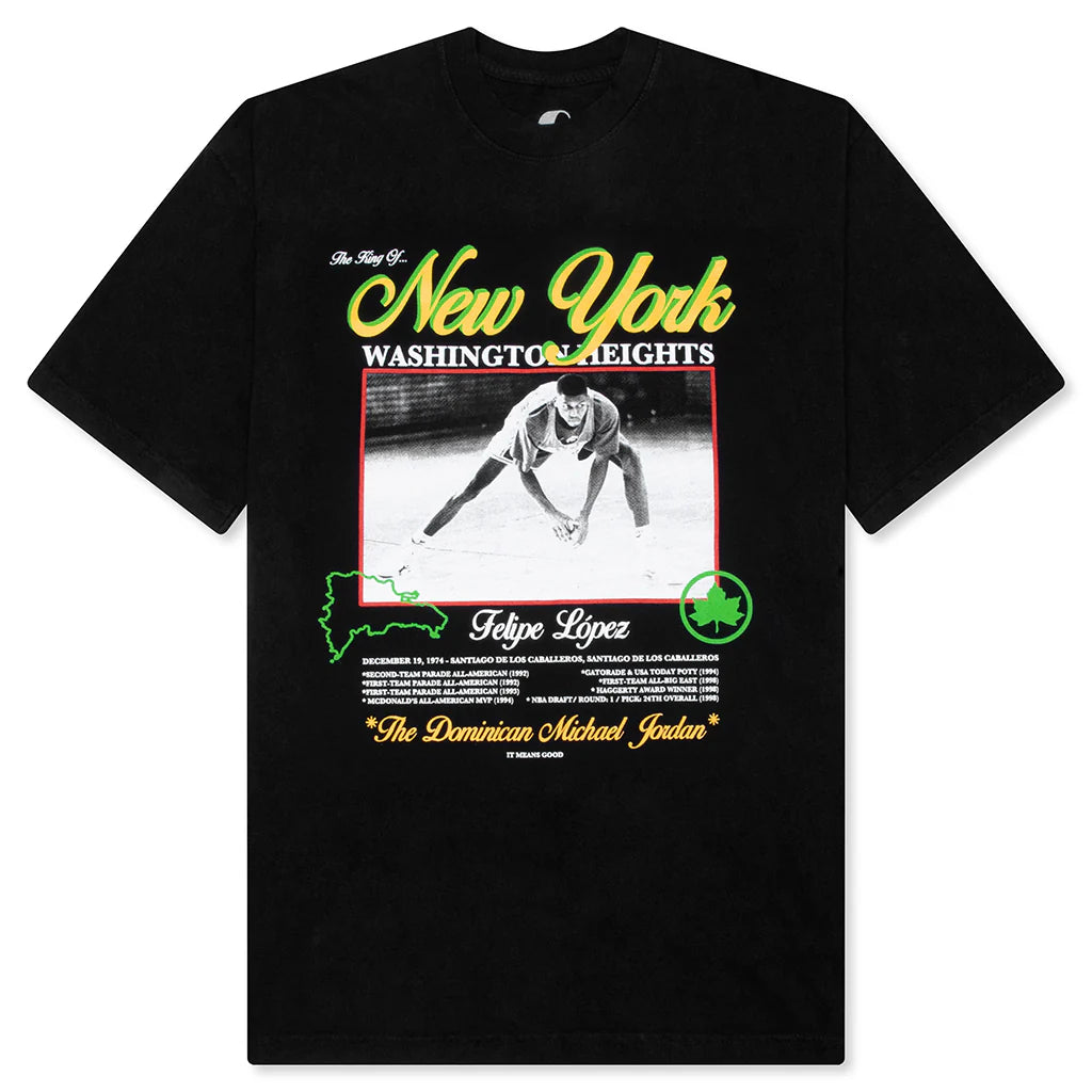 Felipe Lopez S S Tee Black