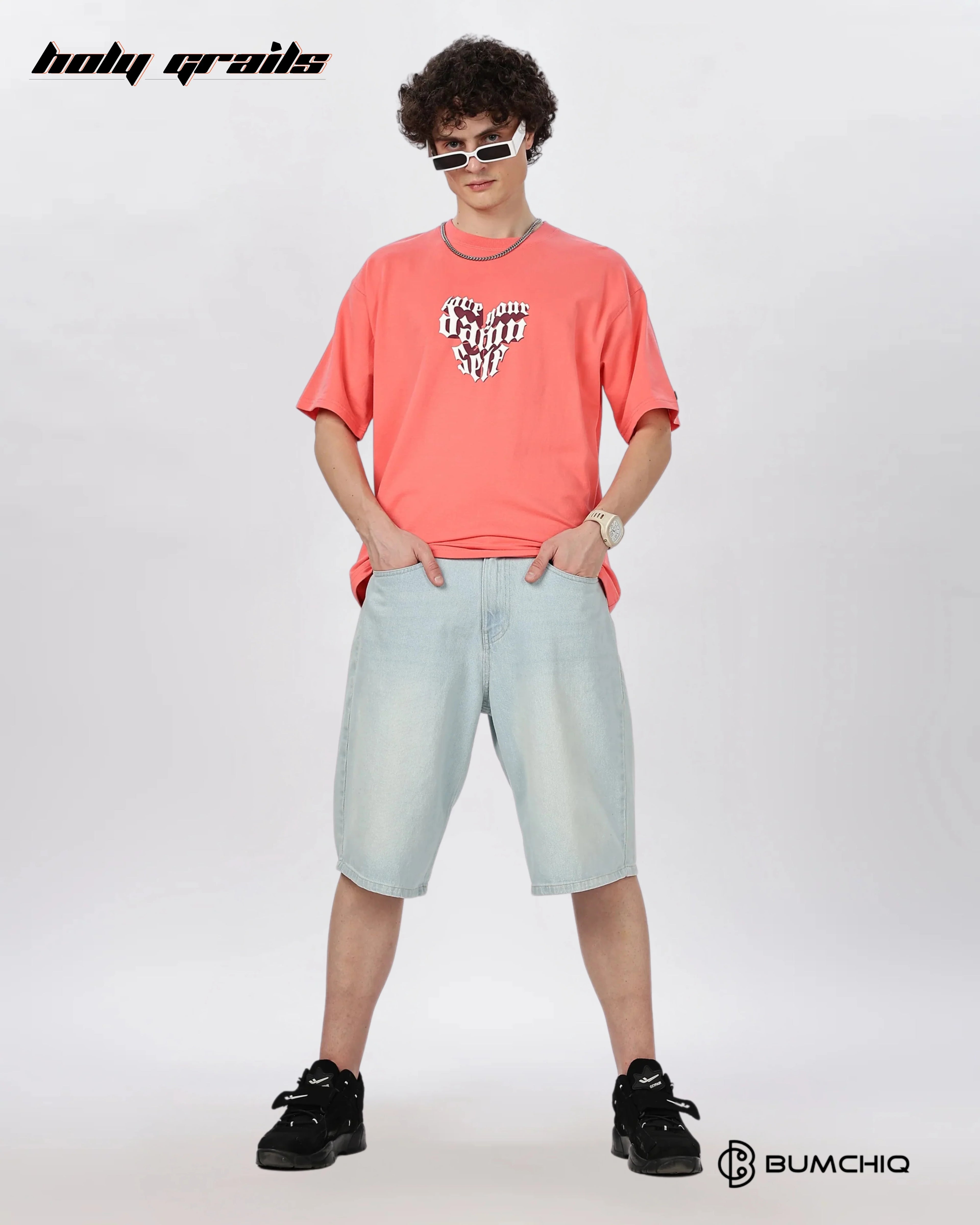 Love Live Pink Oversize Tee HG x Bumchiq