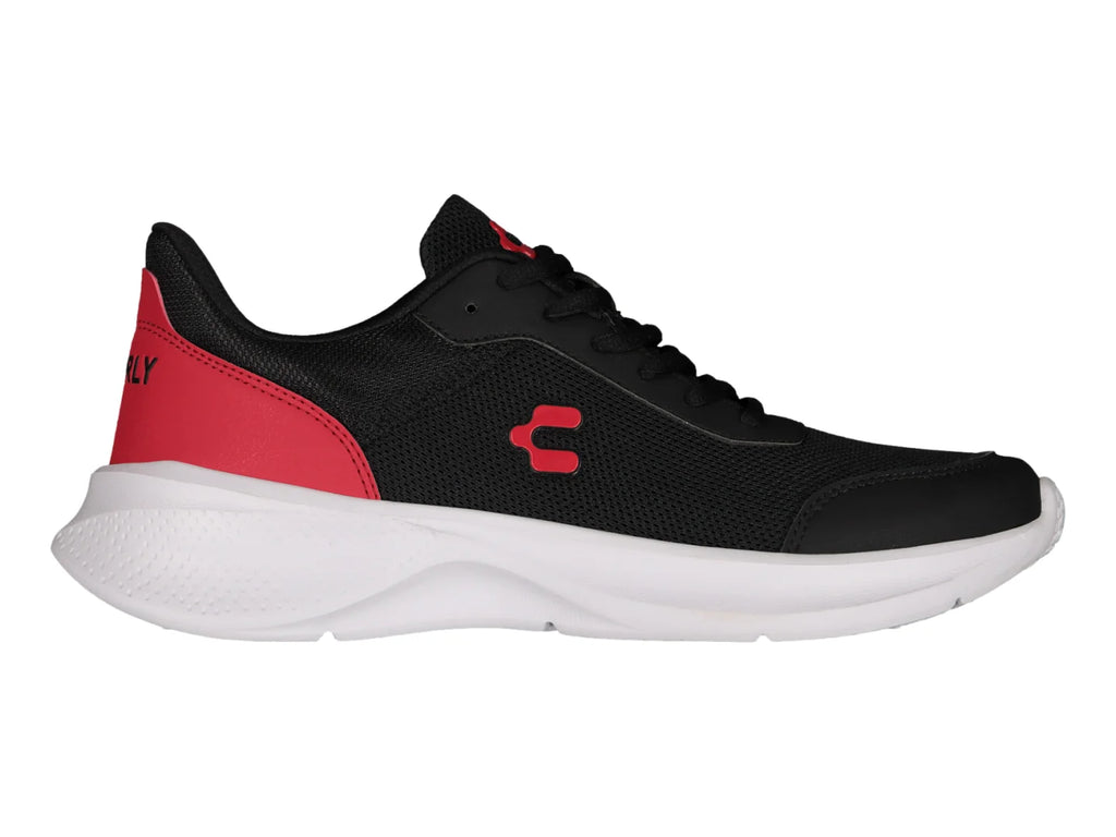 Tenis Charly Negro con Rojo para Hombre