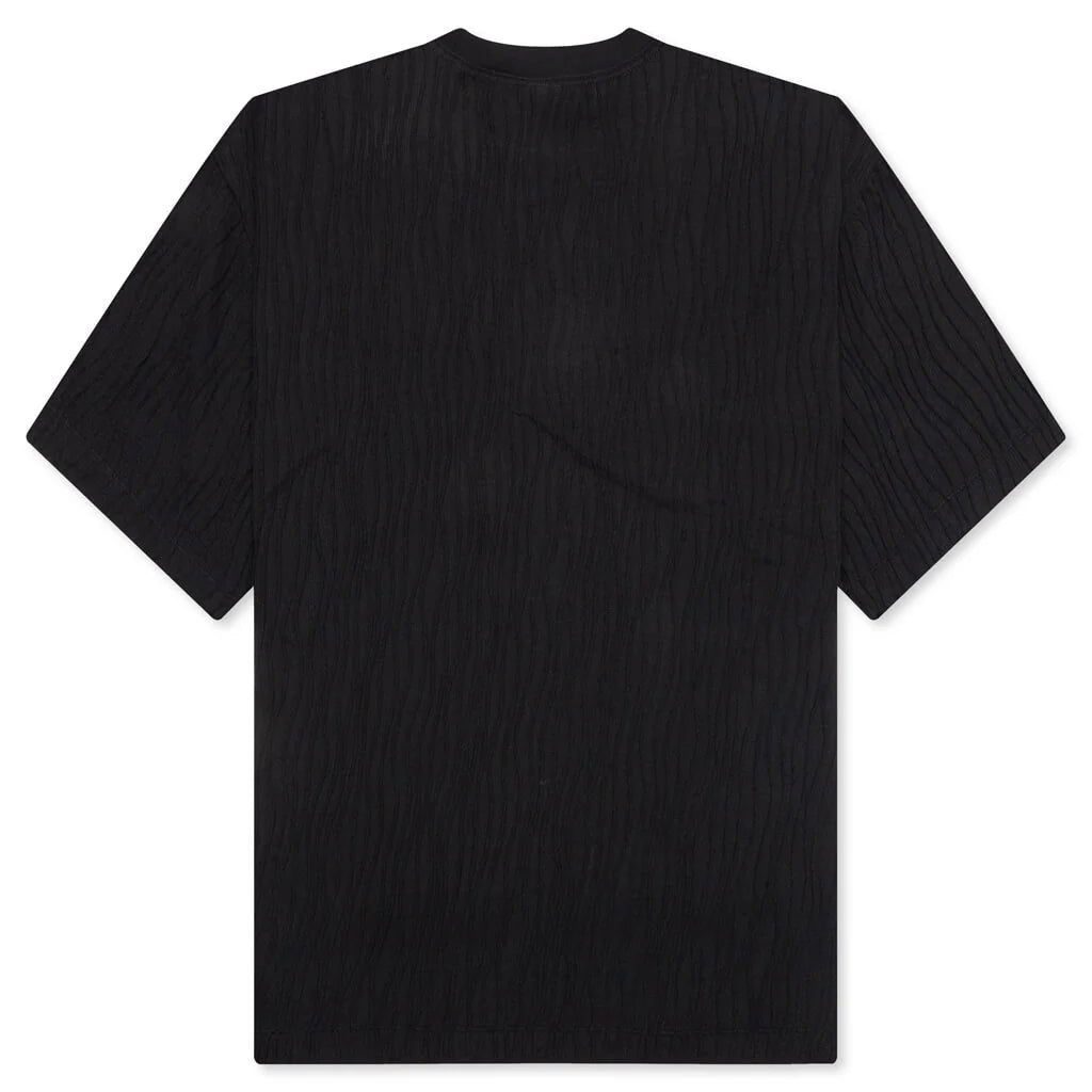 Wavy Tee Black