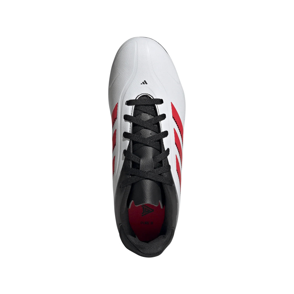 adidas Copa Pure 3 Club Firm Multi Ground Boots Junior White Red Black