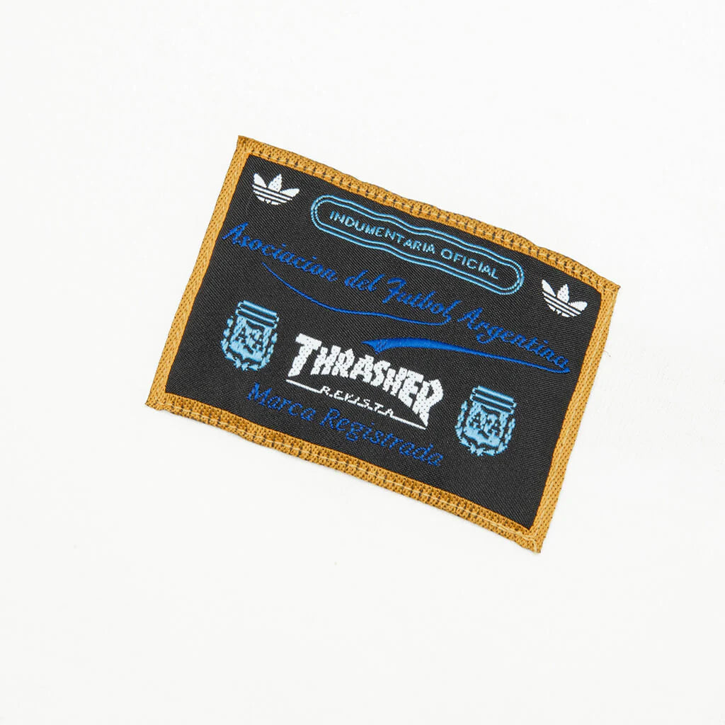 adidas Originals x Thrasher x AFA Argentina Tee 1 Core White