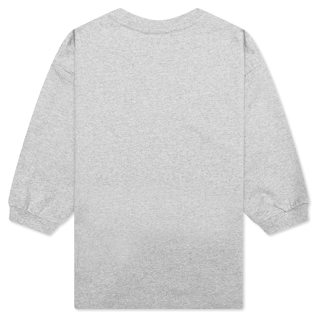 Kids Academy L S T Shirt Heather Grey