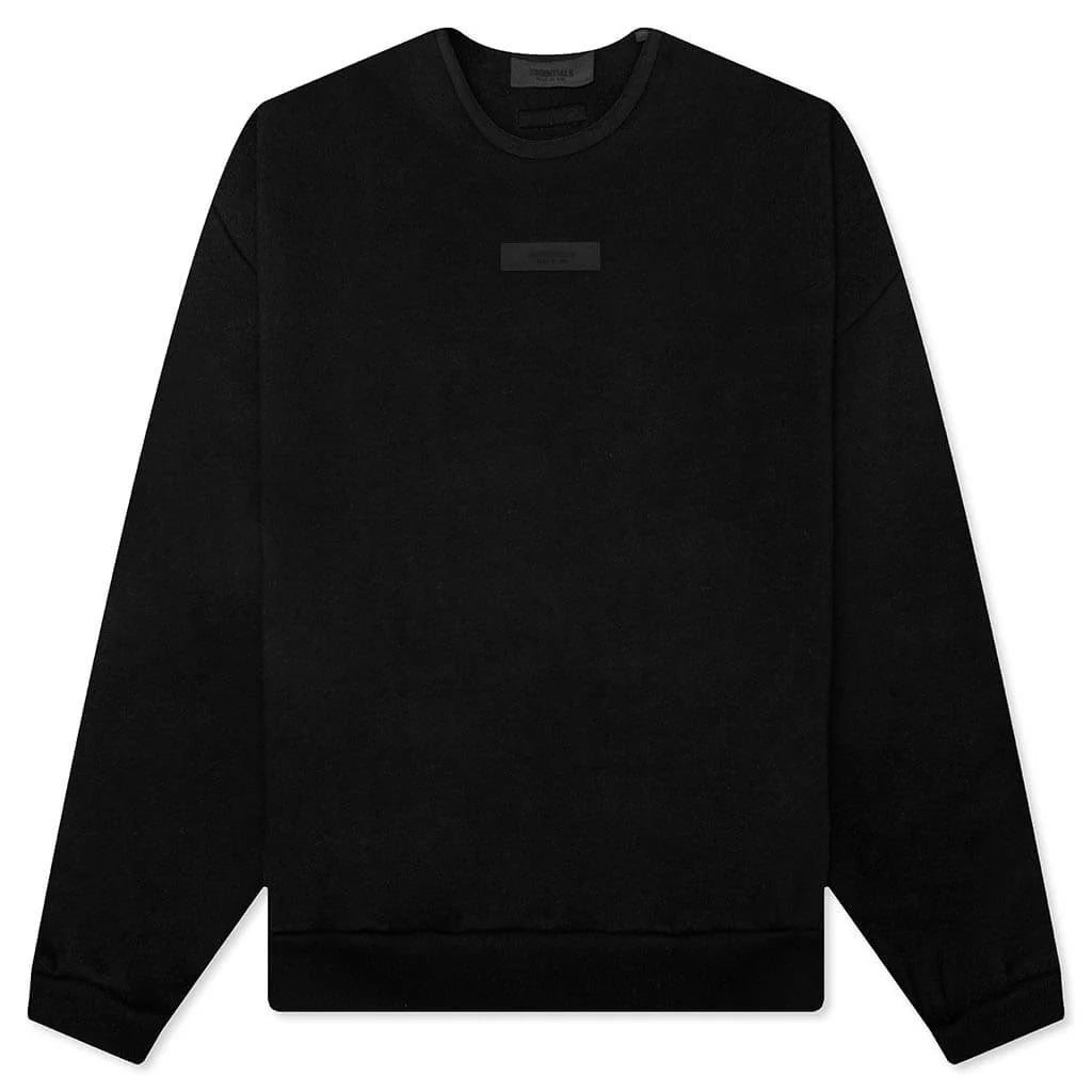 Crewneck Sweater Jet Black