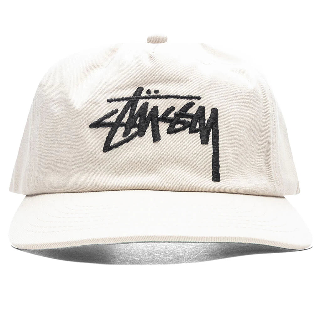 Big Stock Mid Depth Cap Tan