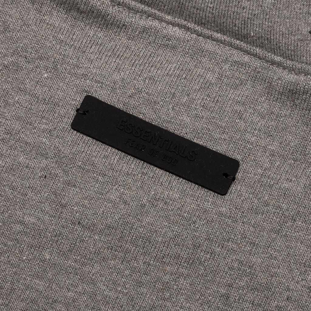 Kids Heavy Long Sleeve Tee Heather Gray