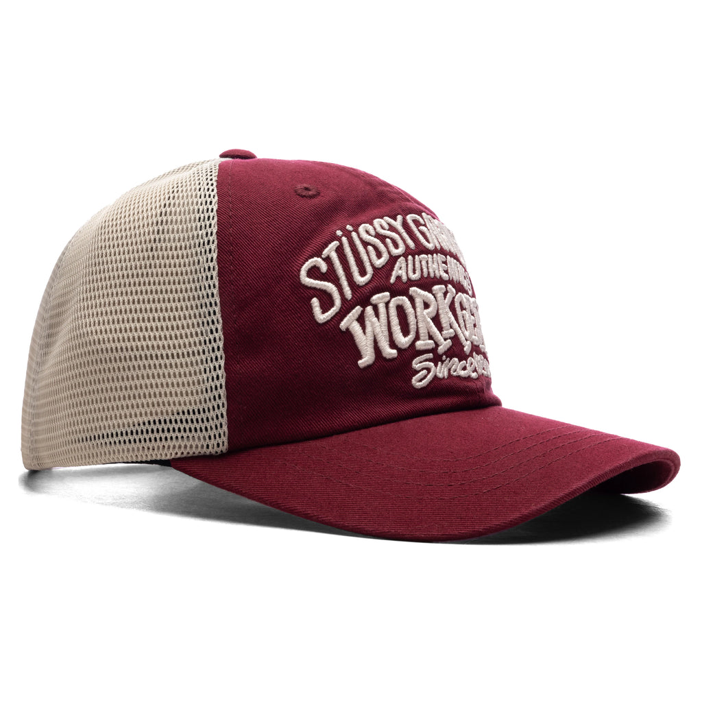 LP Workgear Strapback Cap Wine