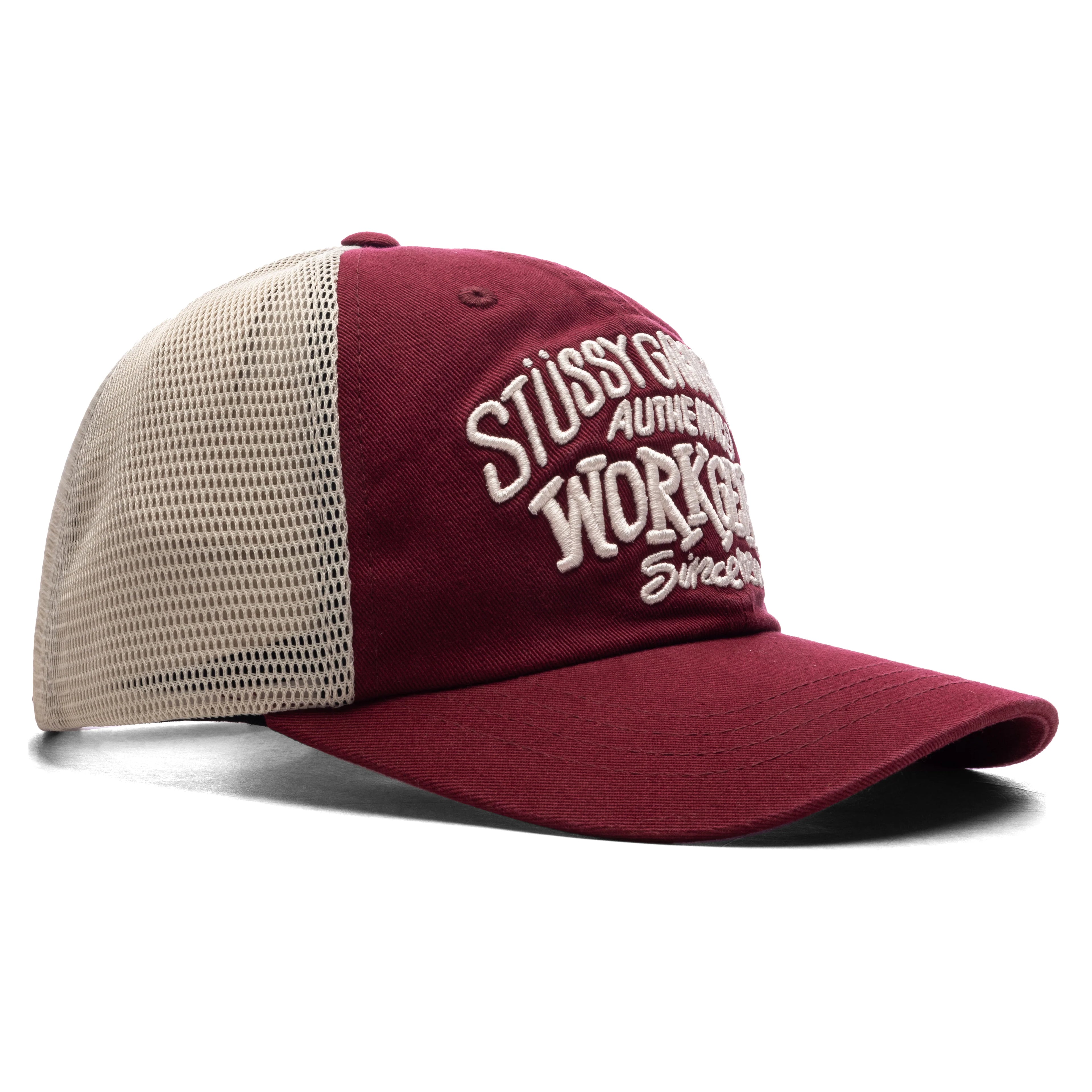LP Workgear Strapback Cap Wine