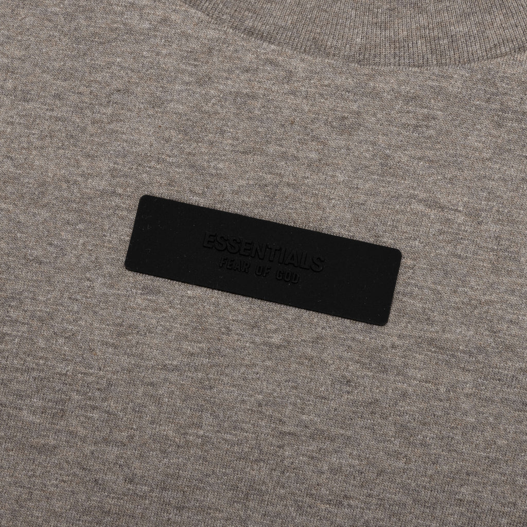 Essentials L S Tee Heather Grey