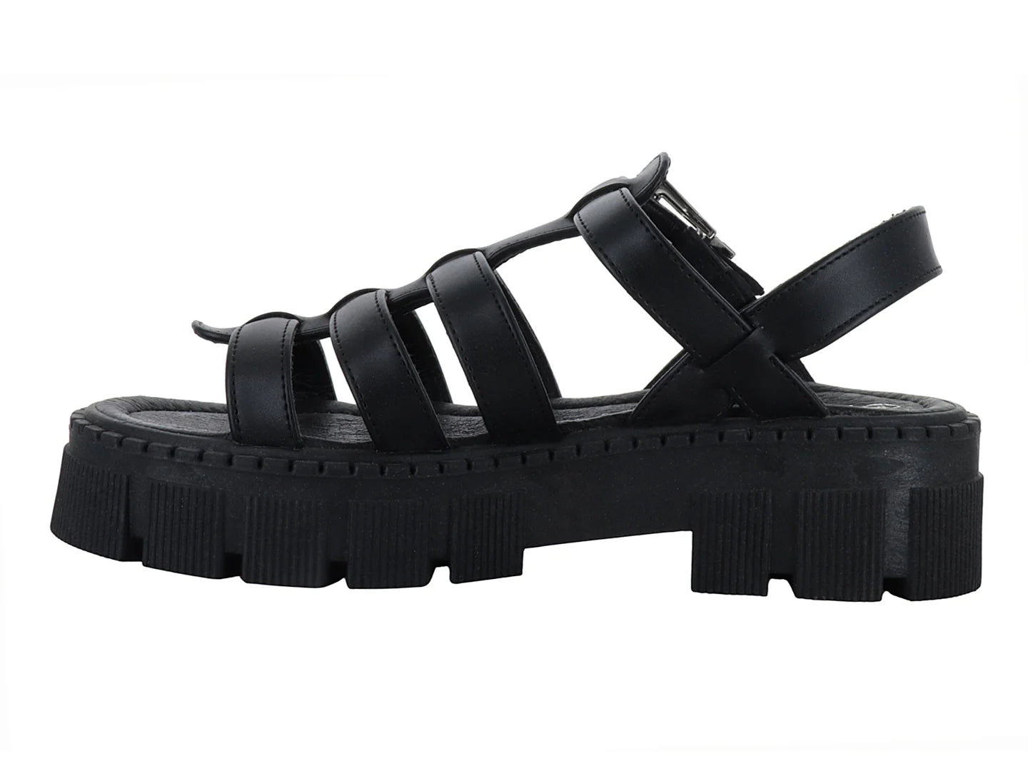 Sandalias MELIANA Plataforma Negro para Mujer