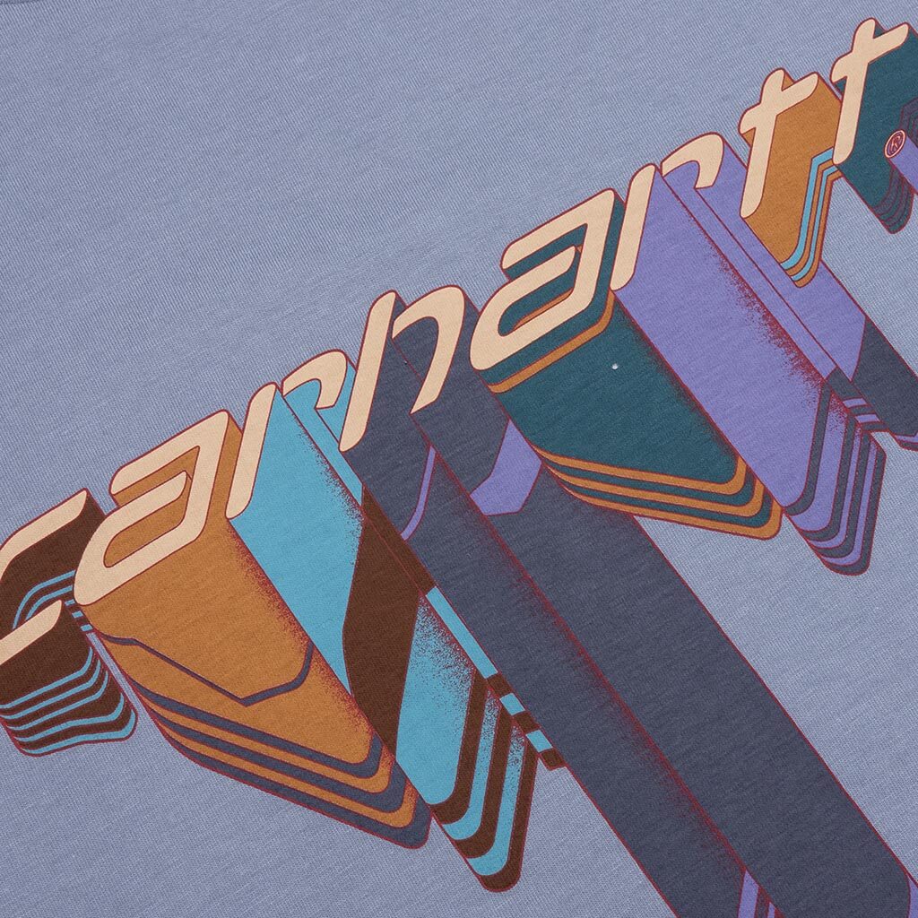 S S Diagram Script T Shirt Bay Blue