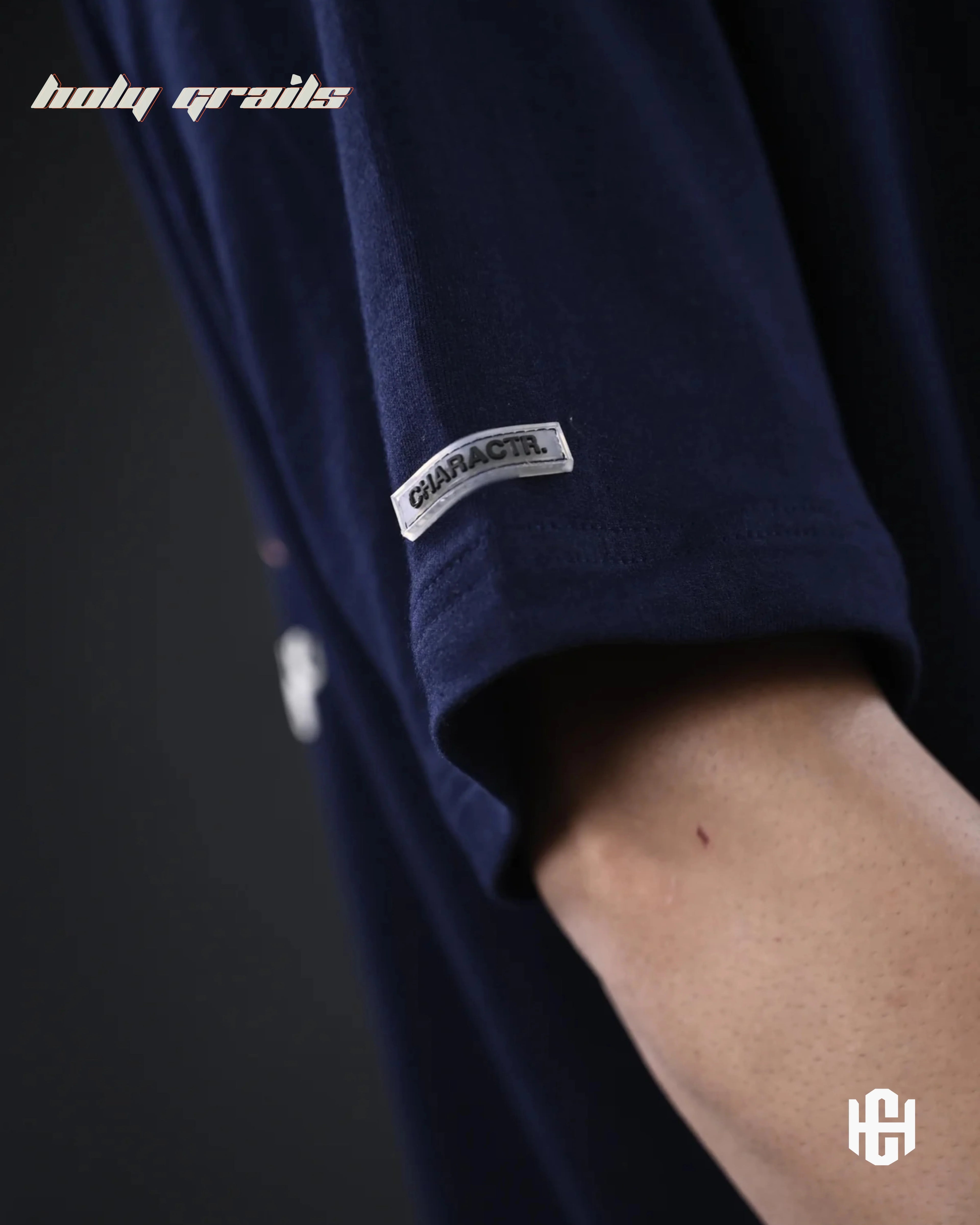 The Destiny Navy Blue Graphic Tee HG x Charactr