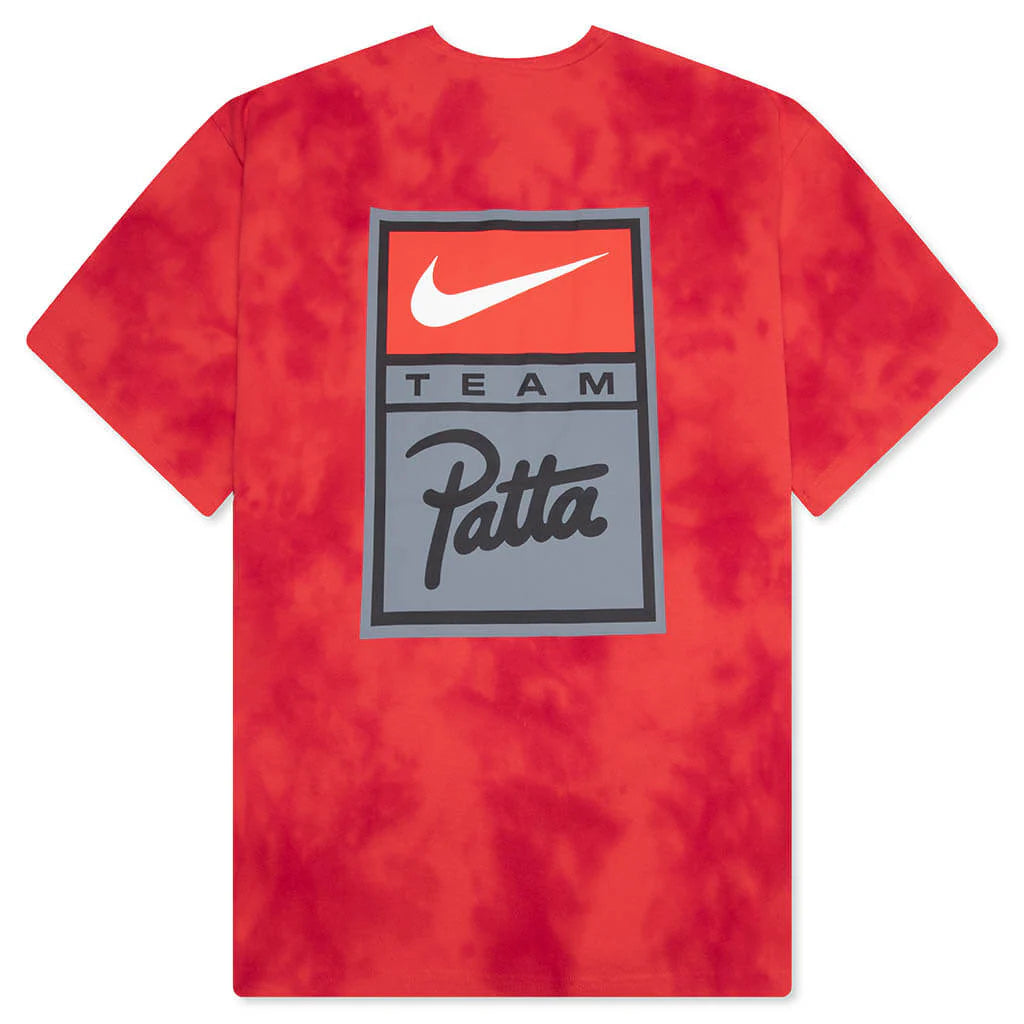Nike x Patta T Shirt Rush Red University Red Gym Red