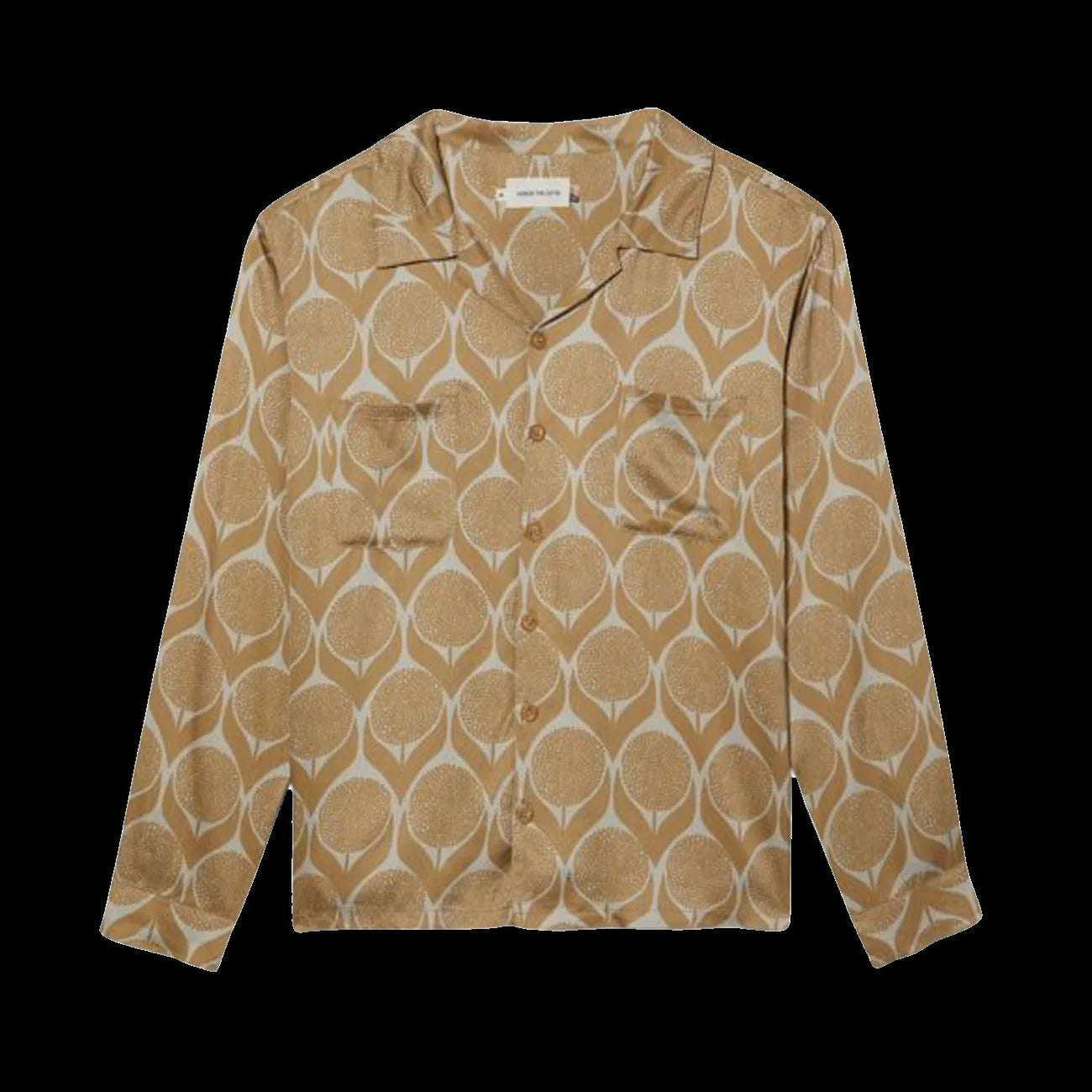 Honor The Gift Floral L S Button Up Gold