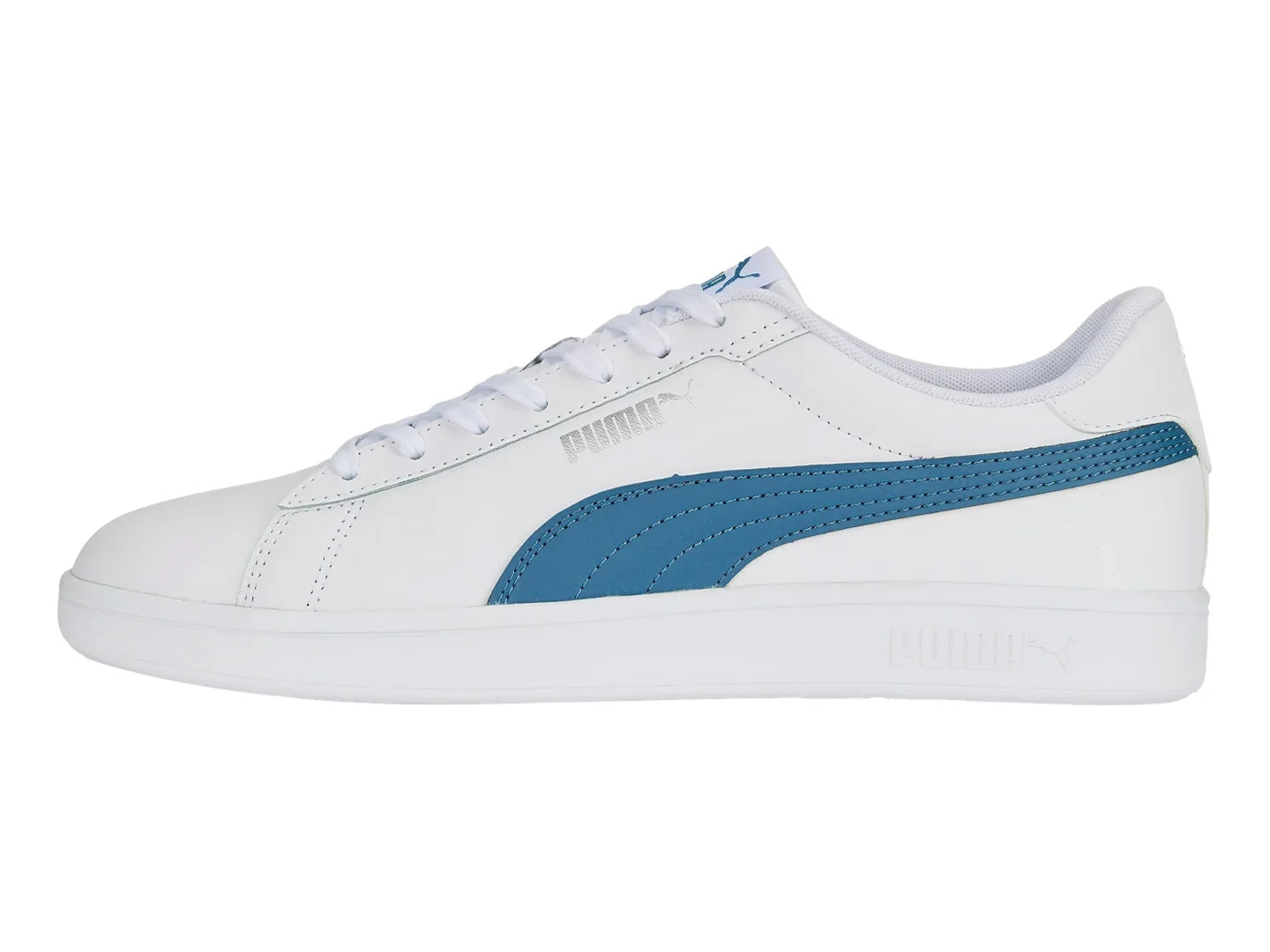 Tenis Puma Smash 30 L Blanco y Rosa para Mujer