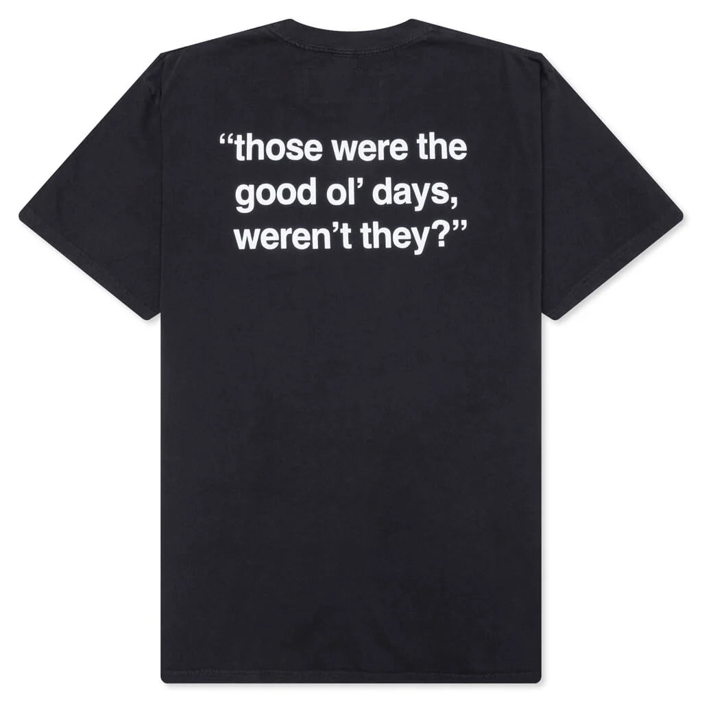 Last Ride Short Sleeve T Shirt Washed Black