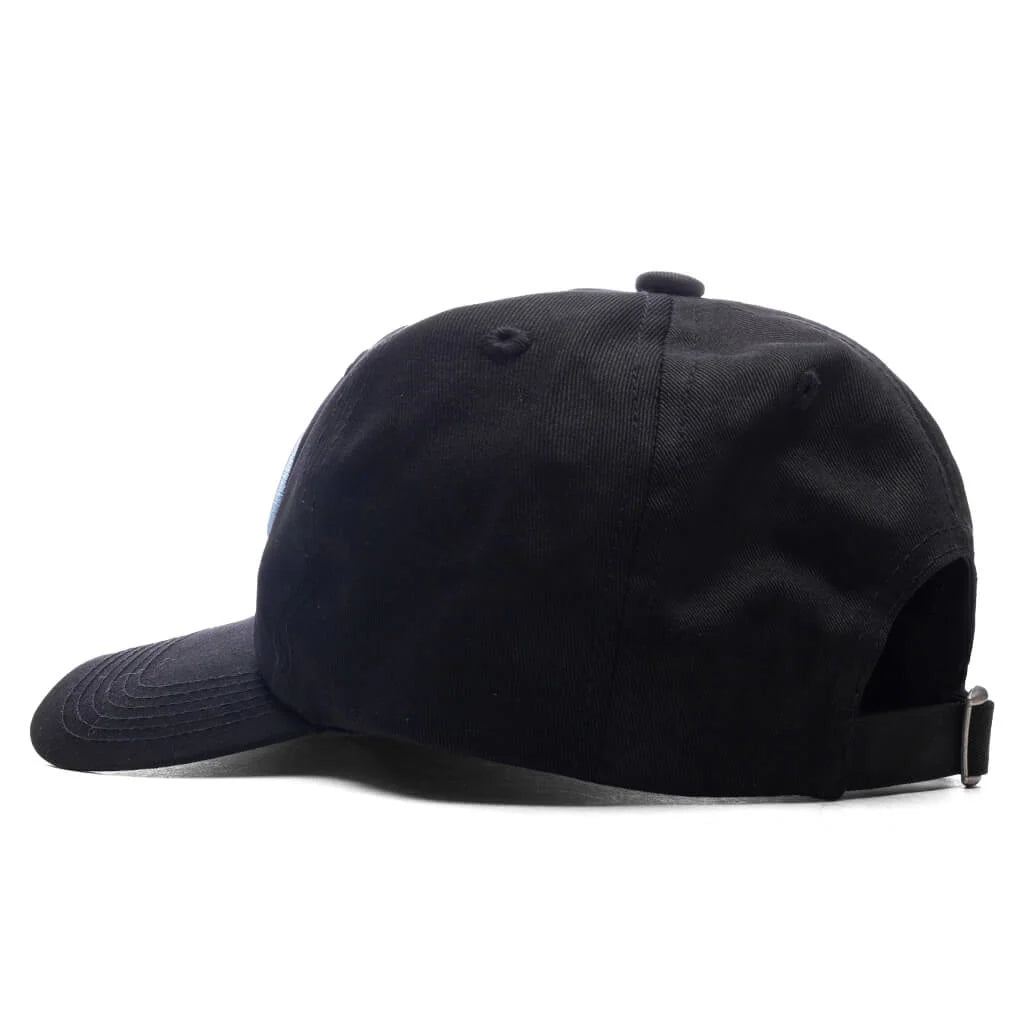 Bubble Logo Polo Cap Black