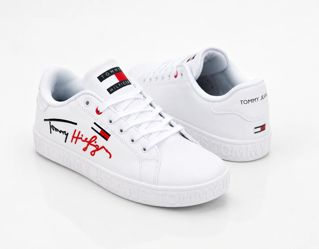 Tommy Hilfiger Signature Court Blanc