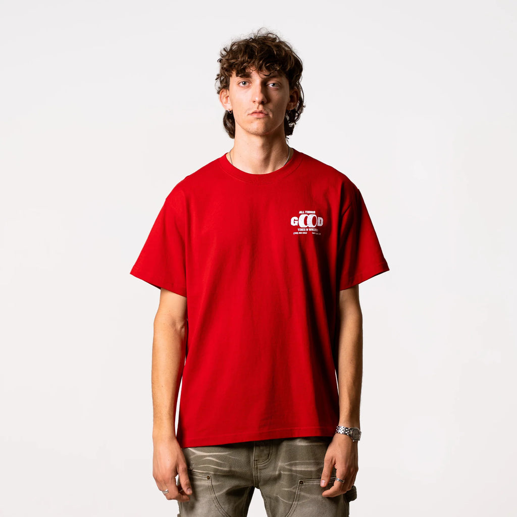 ATG Tires Tee Red
