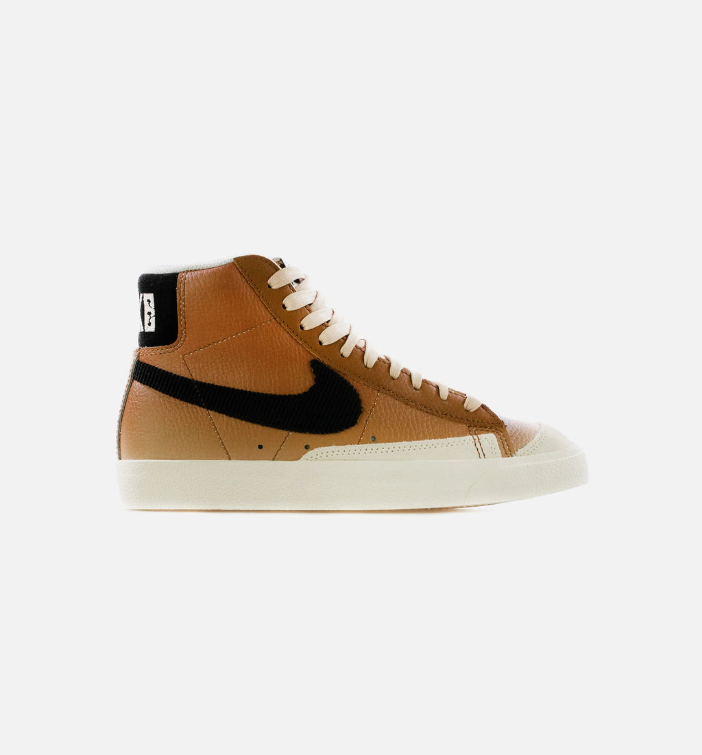 Blazer Mid 77 Mushroom Womens Lifestyle Shoes Mushroom White Black