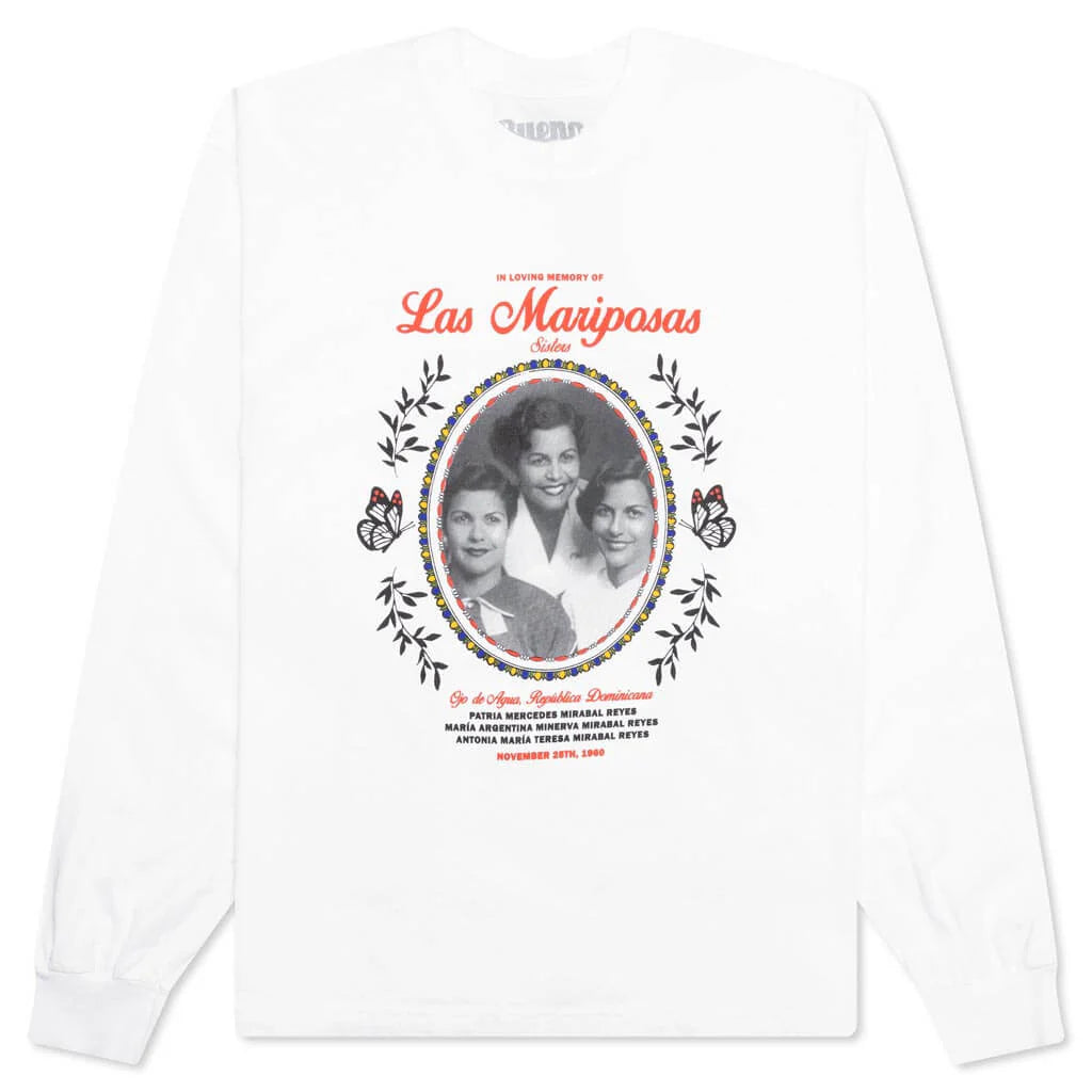 Maribel Sisters L S Tee White