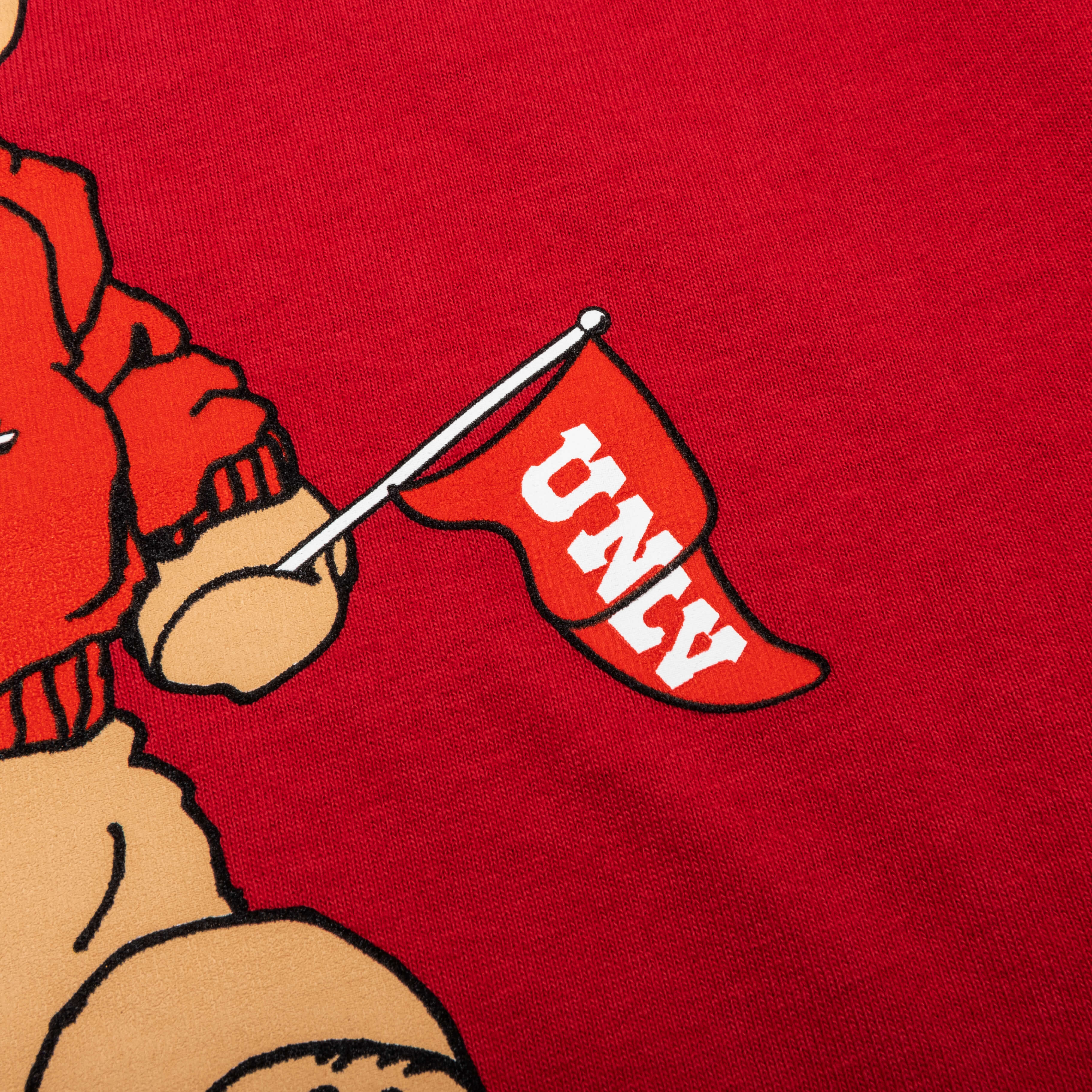 Feature x UNLV Bearly Rebel Tee Scarlet