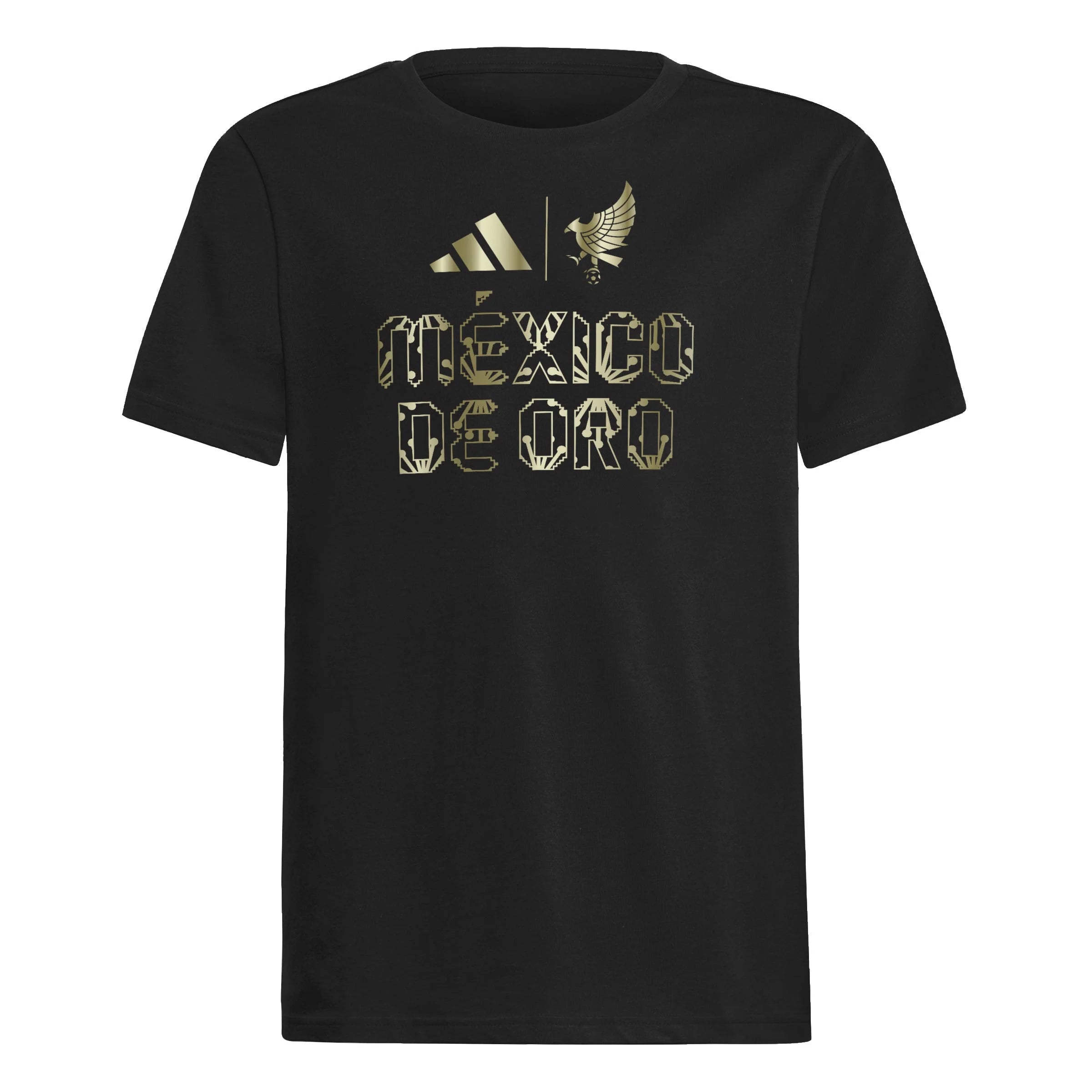 adidas Youth Mexico Fresh SS T Shirt Black