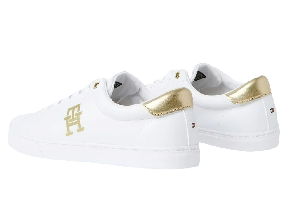Tenis Tommy Hilfiger Gold Crest Blanco para Mujer