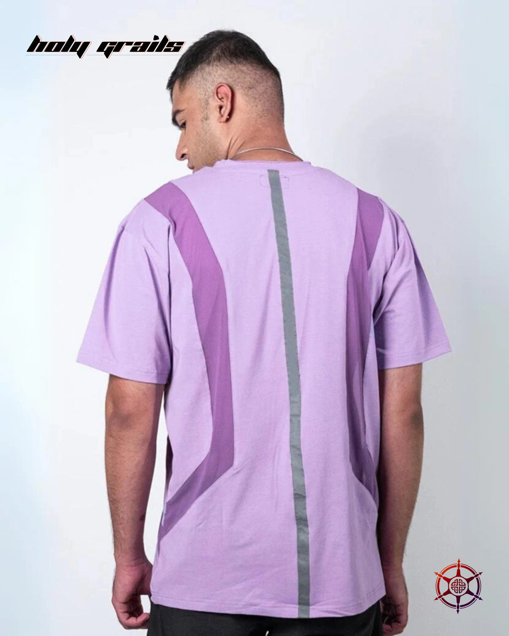 Lavender Byte Oversized Tee HG x Duskin