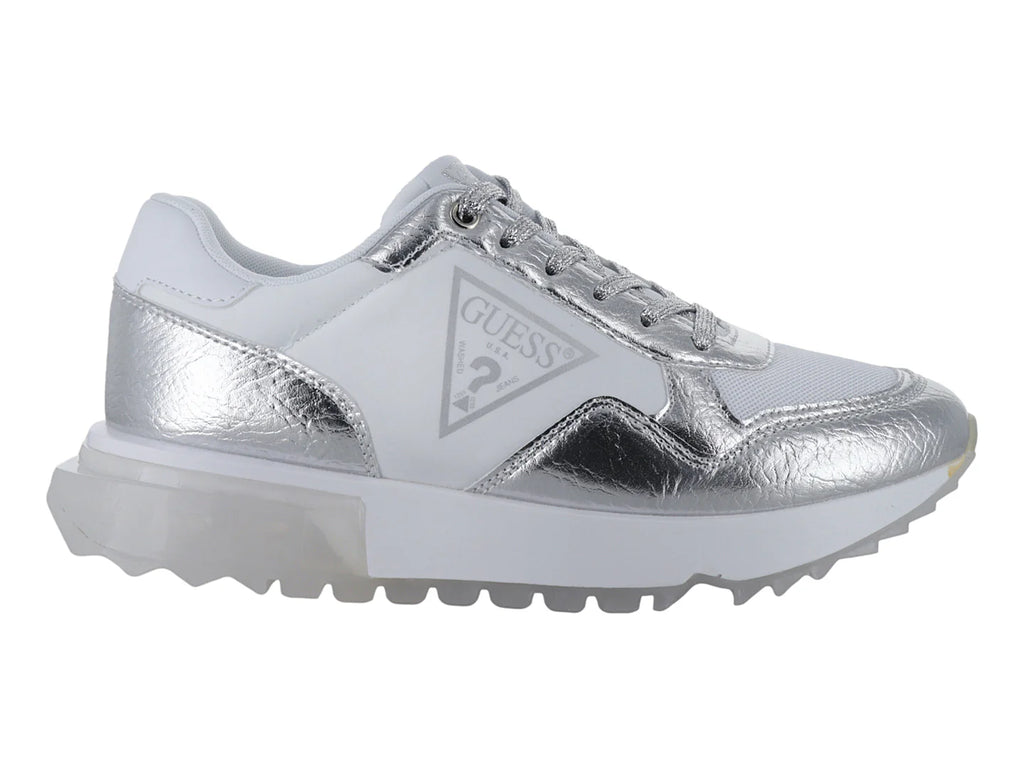 Tenis Guess Casual Plata para Mujer