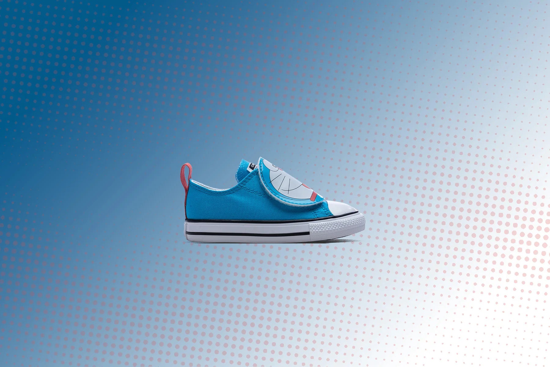 Converse x Doraemon Chuck Taylor All Star 1V OX Hawaiian Ocean Habanero Gold Flamingo
